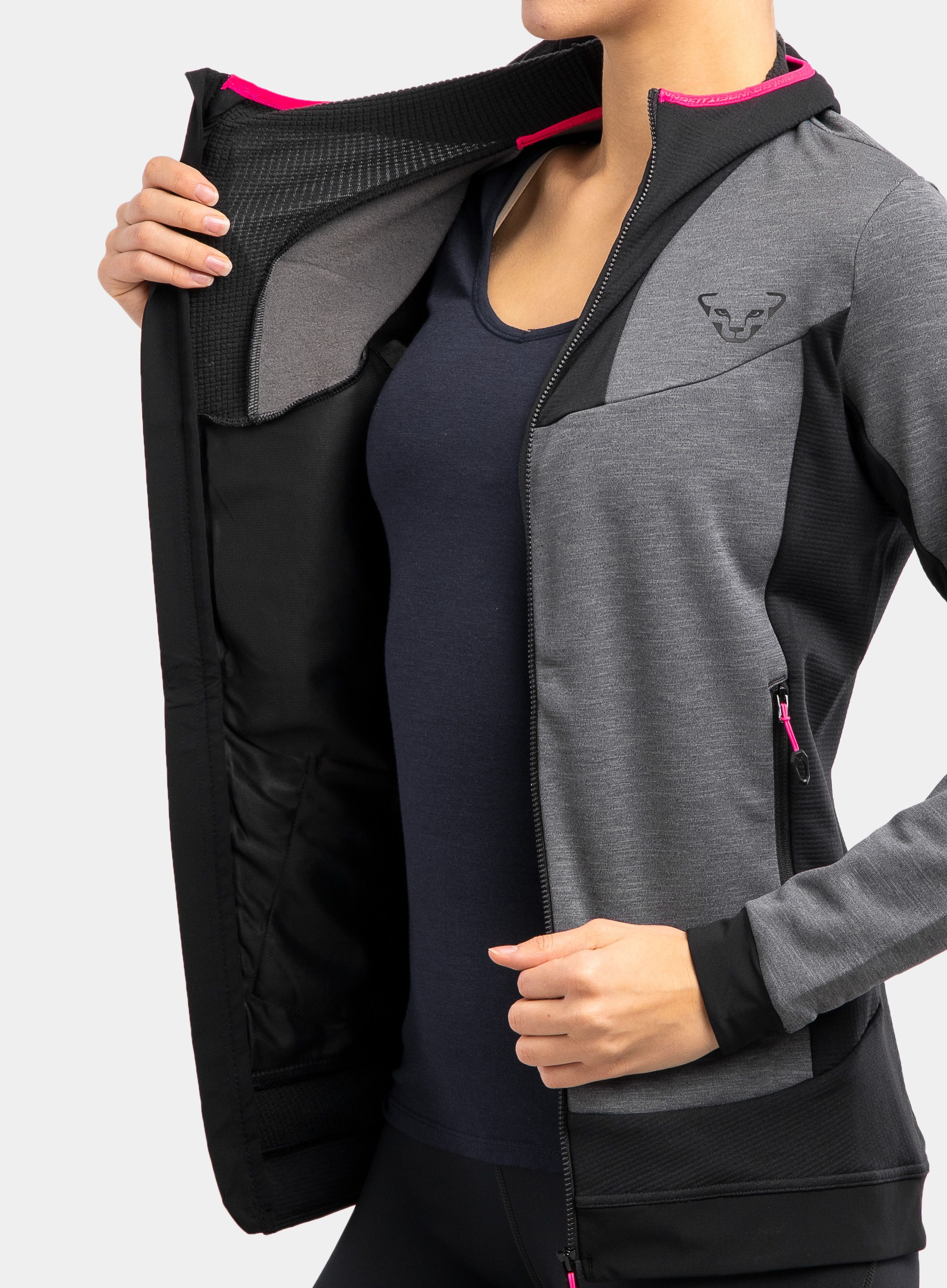 Дамски суичър Dynafit FT Pro Polartec Hooded Jacket - magnet mel