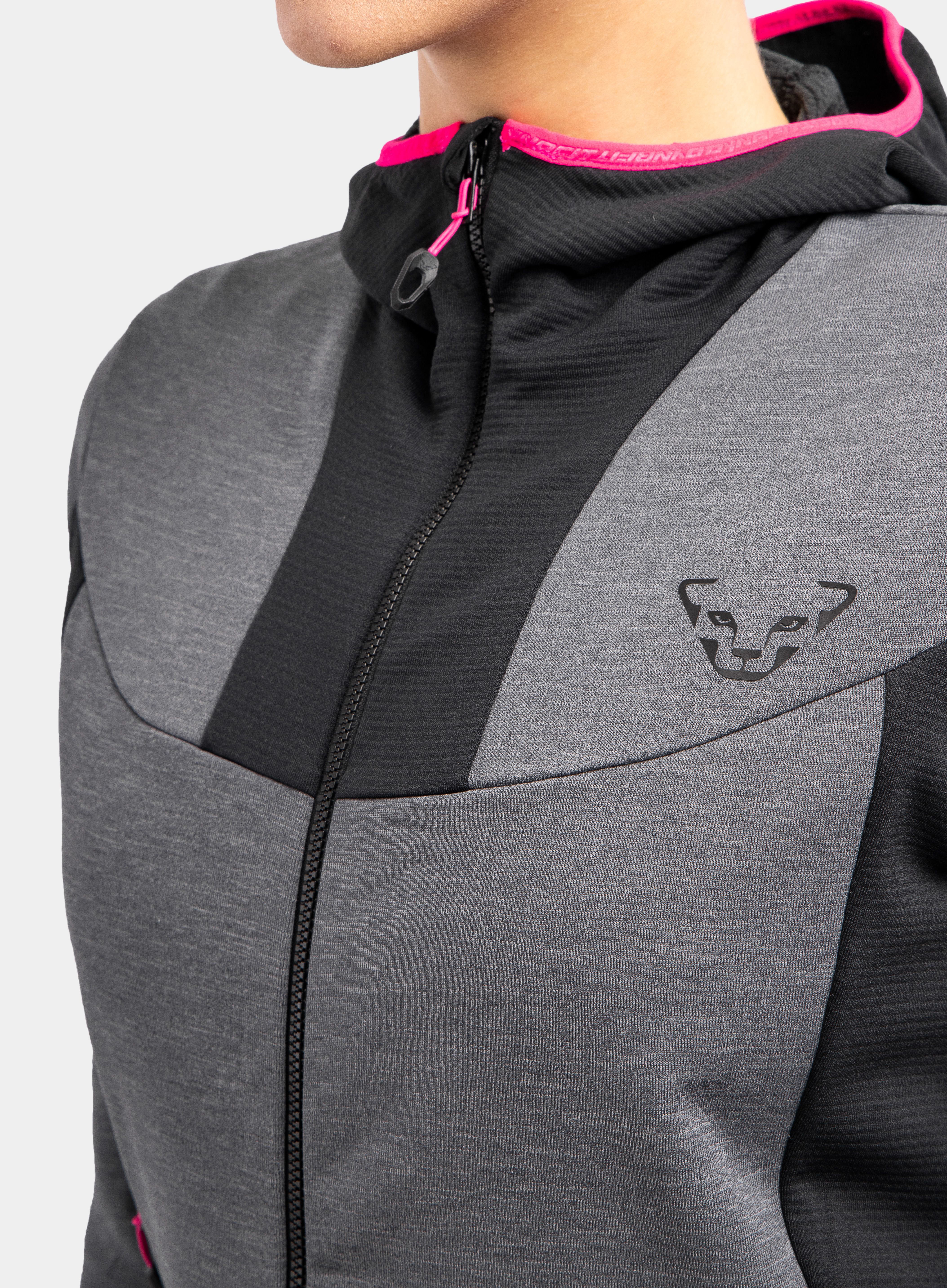 Дамски суичър Dynafit FT Pro Polartec Hooded Jacket - magnet mel