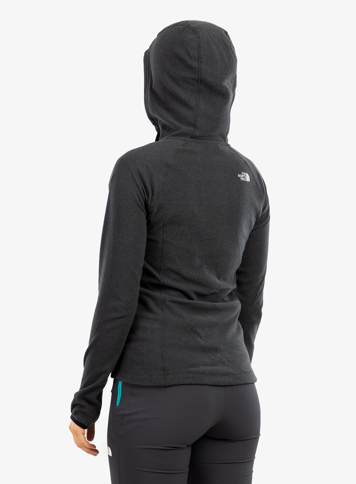 Дамски суичър The North Face Homesafe Full ZIP Fleece Hoodie - tnf black stripe