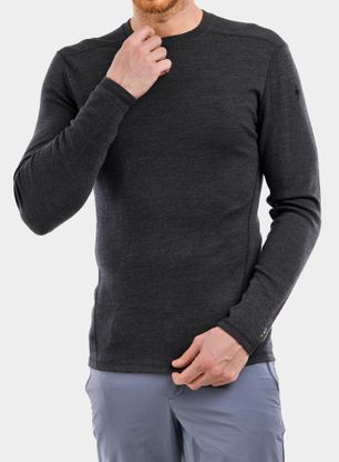 Суичър SmartWool Merino 250 Baselayer Crew Boxed - charcoal heather
