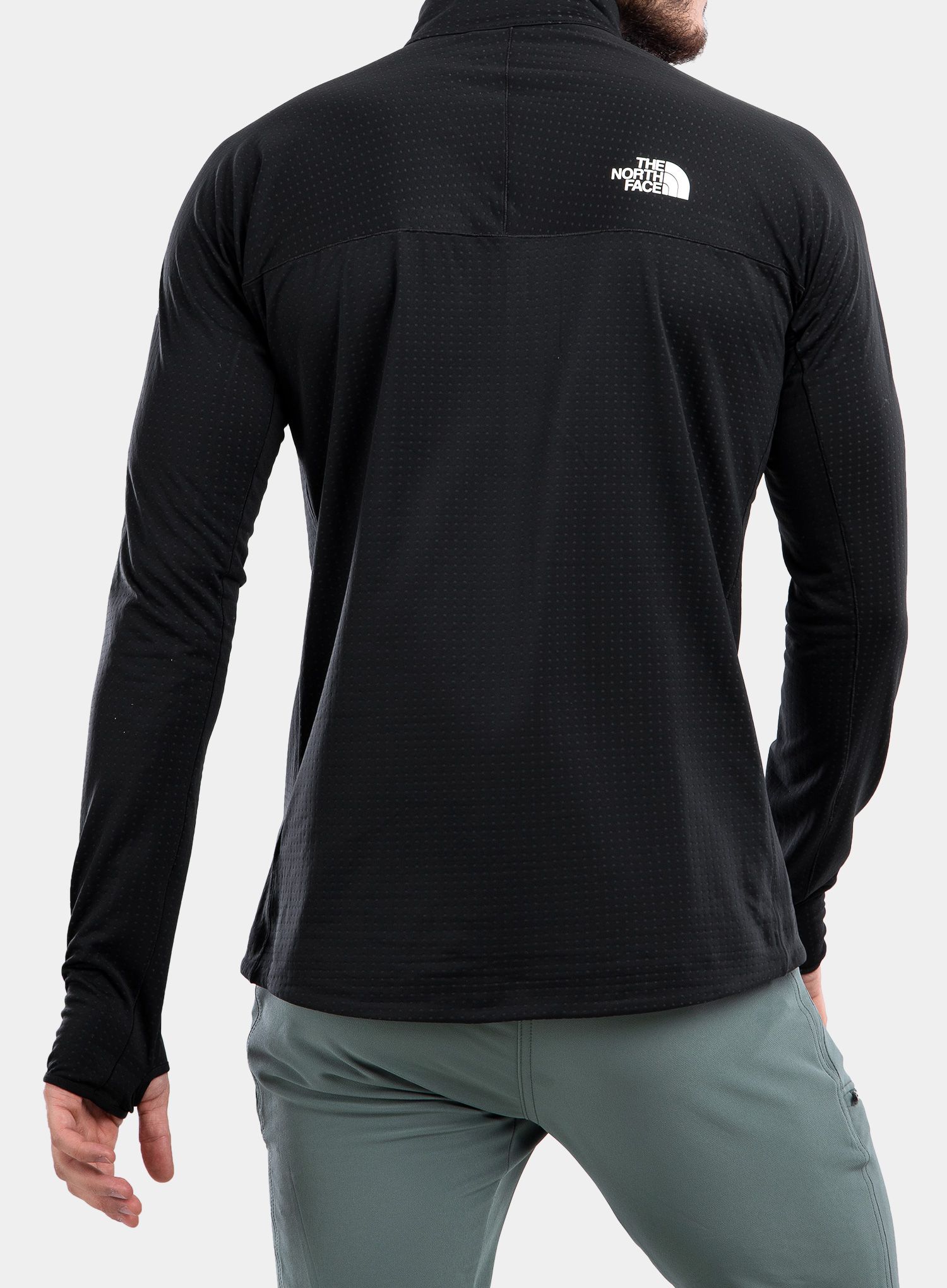 Суичър The North Face Summit Dot Fleece 1/2 Zip - black