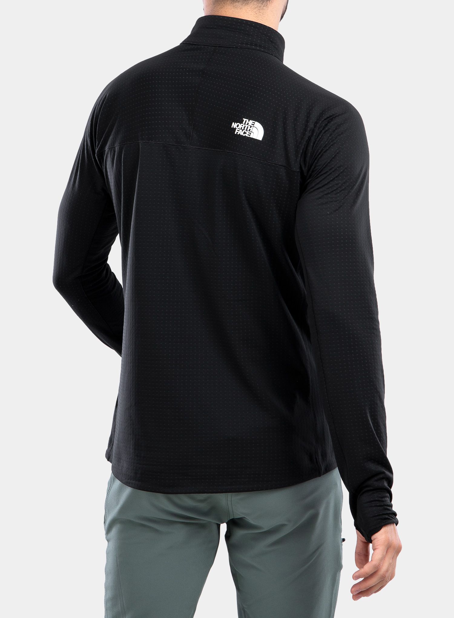 Суичър The North Face Summit Dot Fleece 1/2 Zip - black