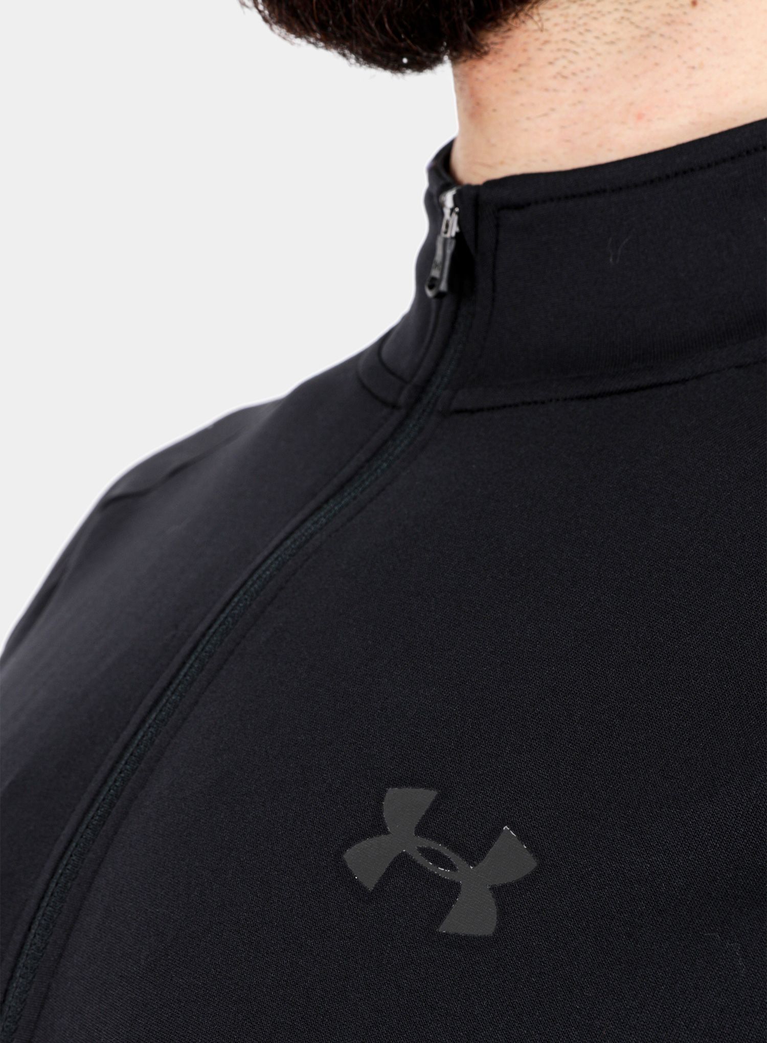 Суичър Under Armour Tech 1/2 Zip Long Sleeve - black/charcoal