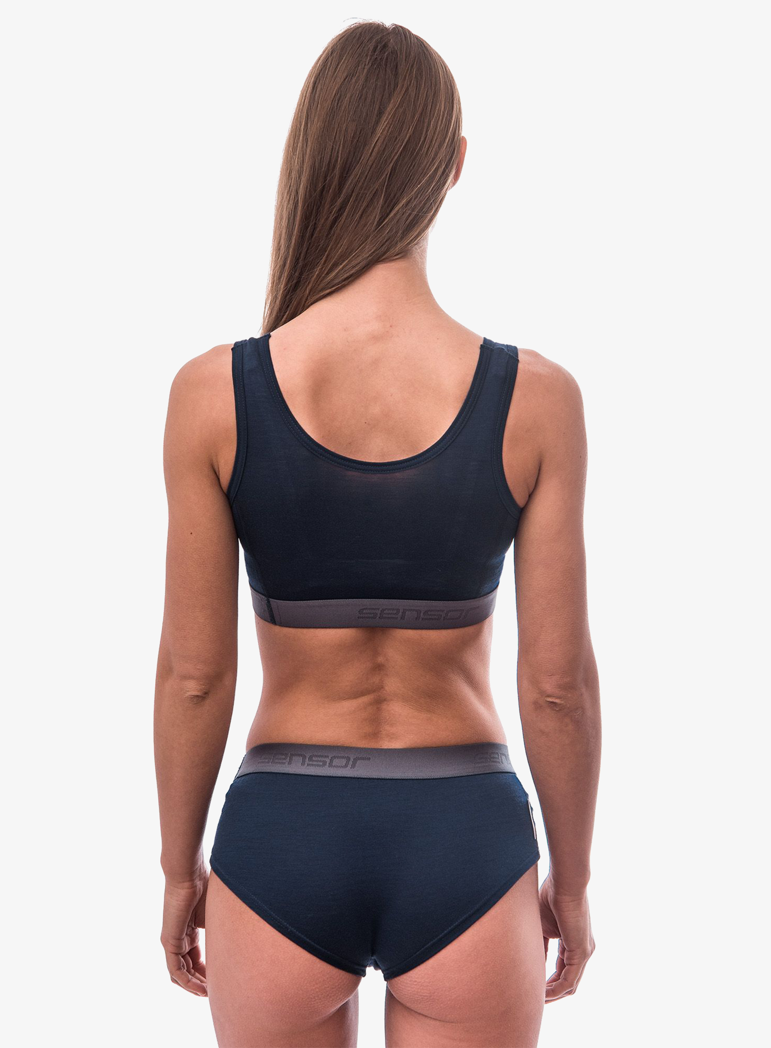 Дамски термоактивни боксерки Sensor Merino Active Panties Bodyshorts - deep blue