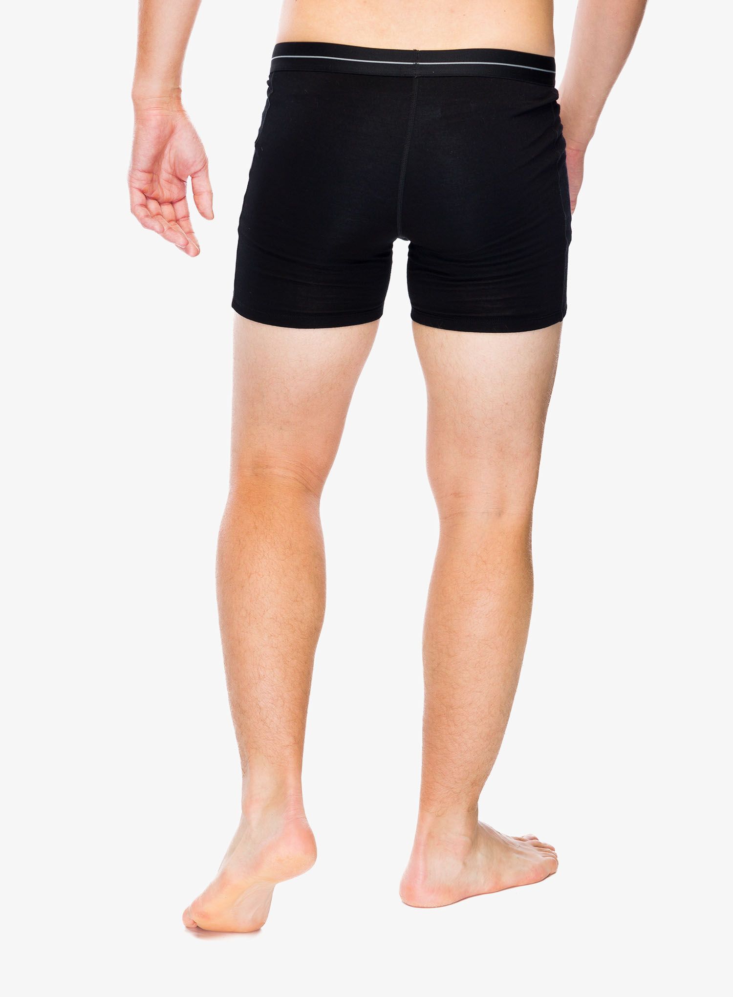 Термоактивни боксерки Icebreaker Anatomica Boxers - black