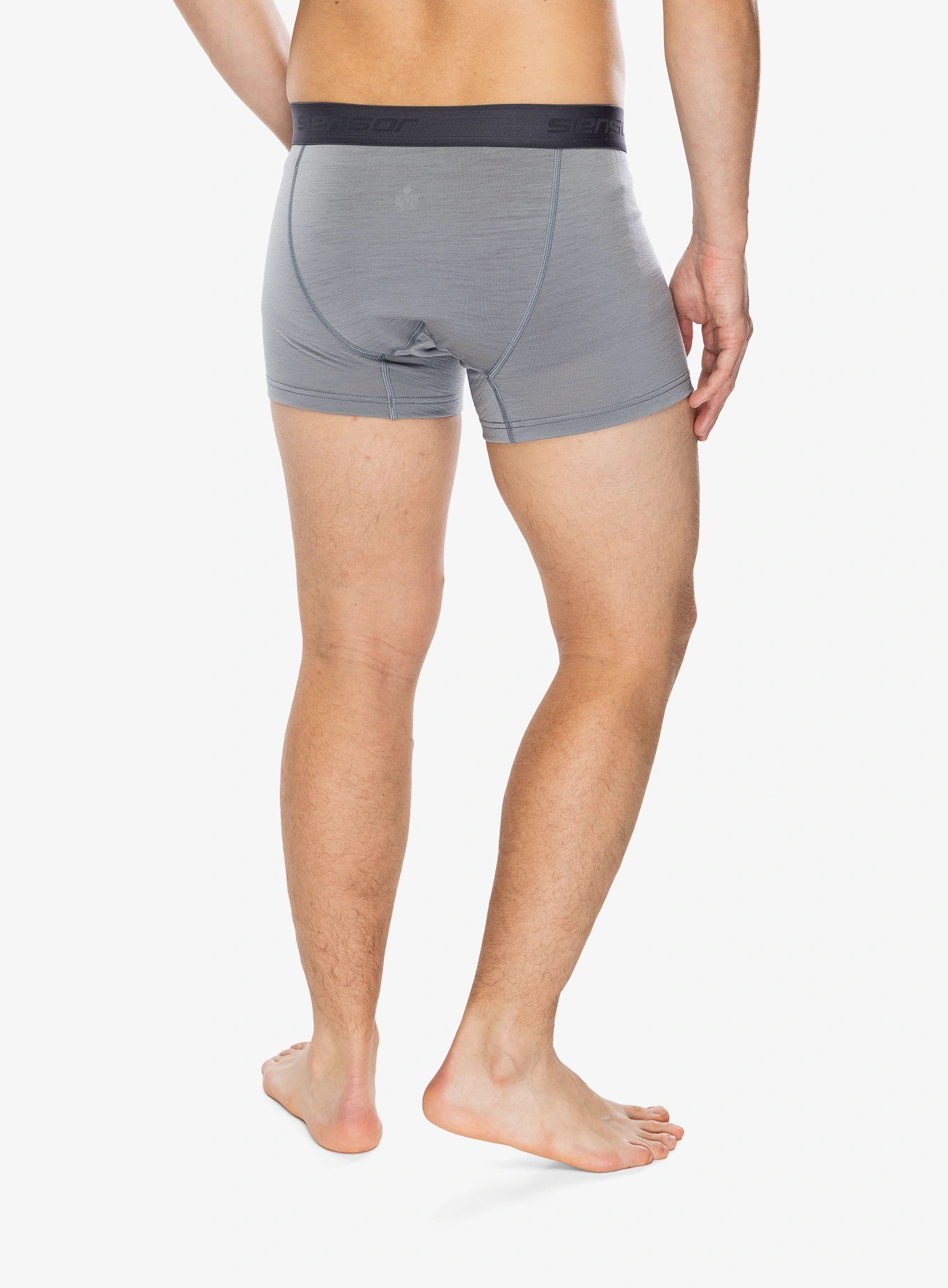 Термоактивни боксерки Sensor Merino Active Boxers - grey/grey