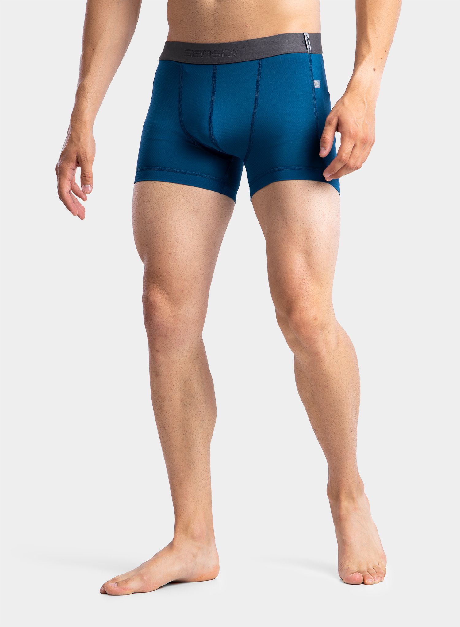 Термоактивни боксерки Sensor Coolmax Tech Boxers 3-Pack - black/white/saphire