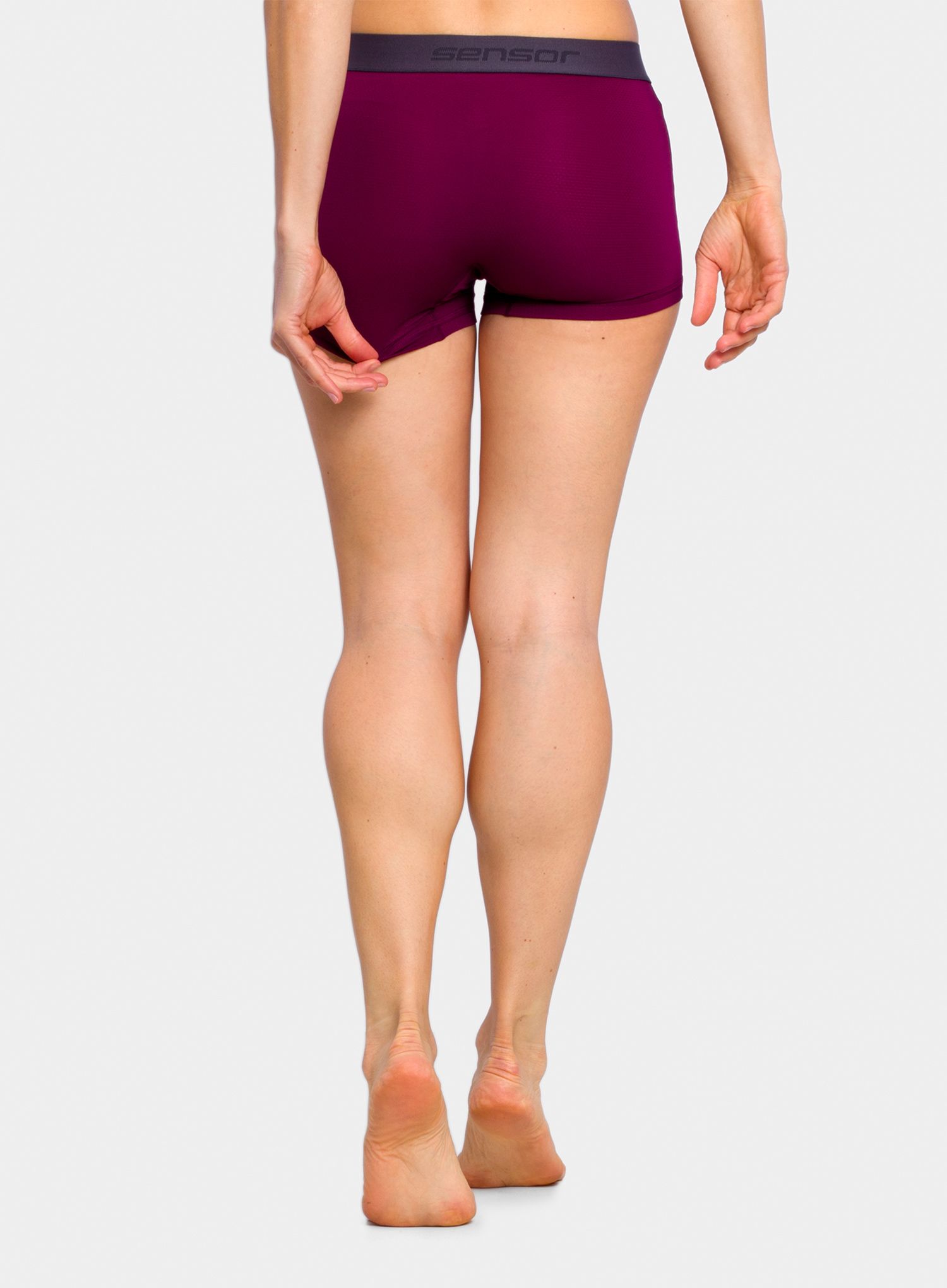 Дамски термоактивни боксерки Sensor Coolmax Tech Panties - lilla/lilla