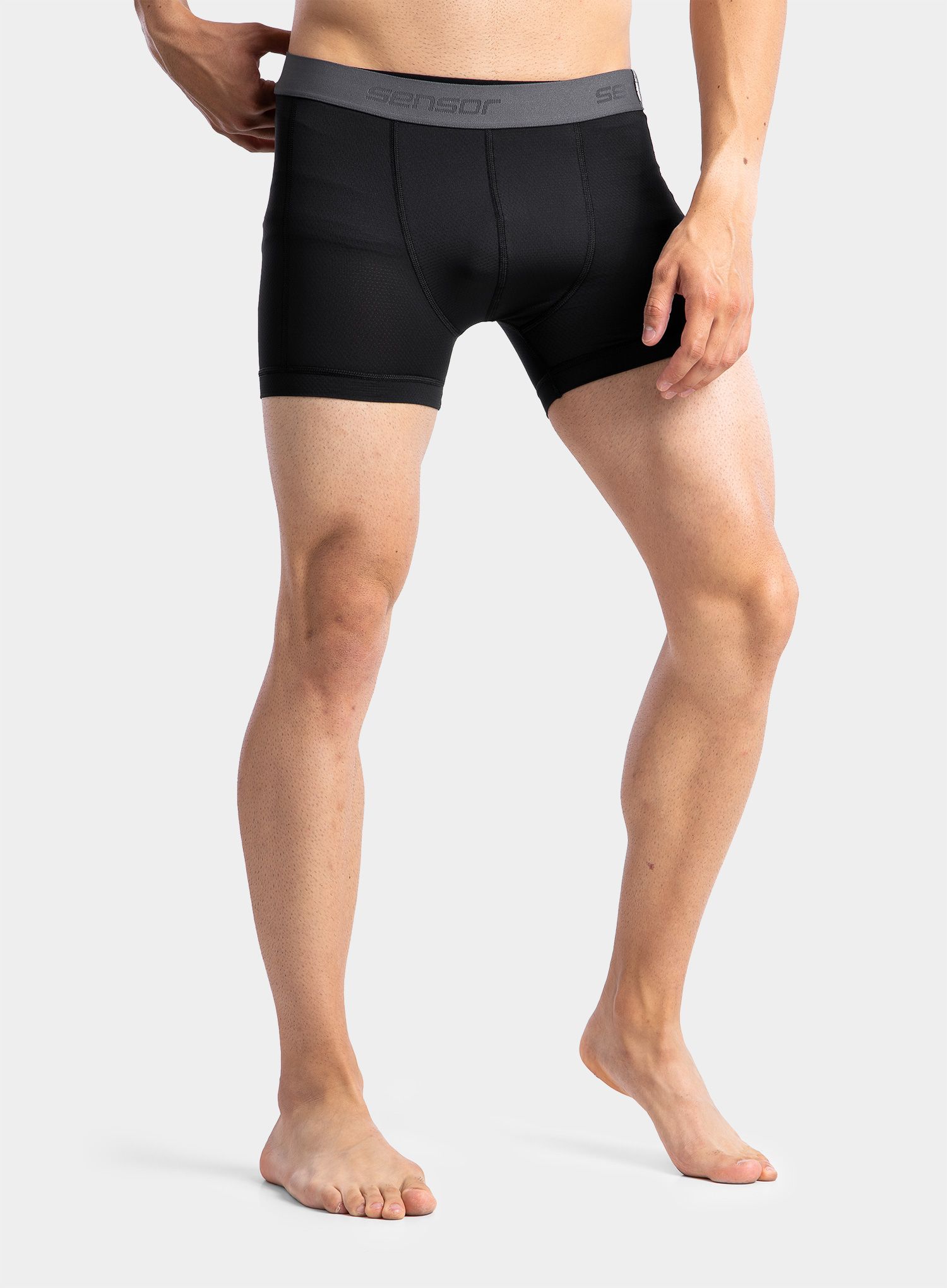 Термоактивни боксерки Sensor Coolmax Tech Boxers - black