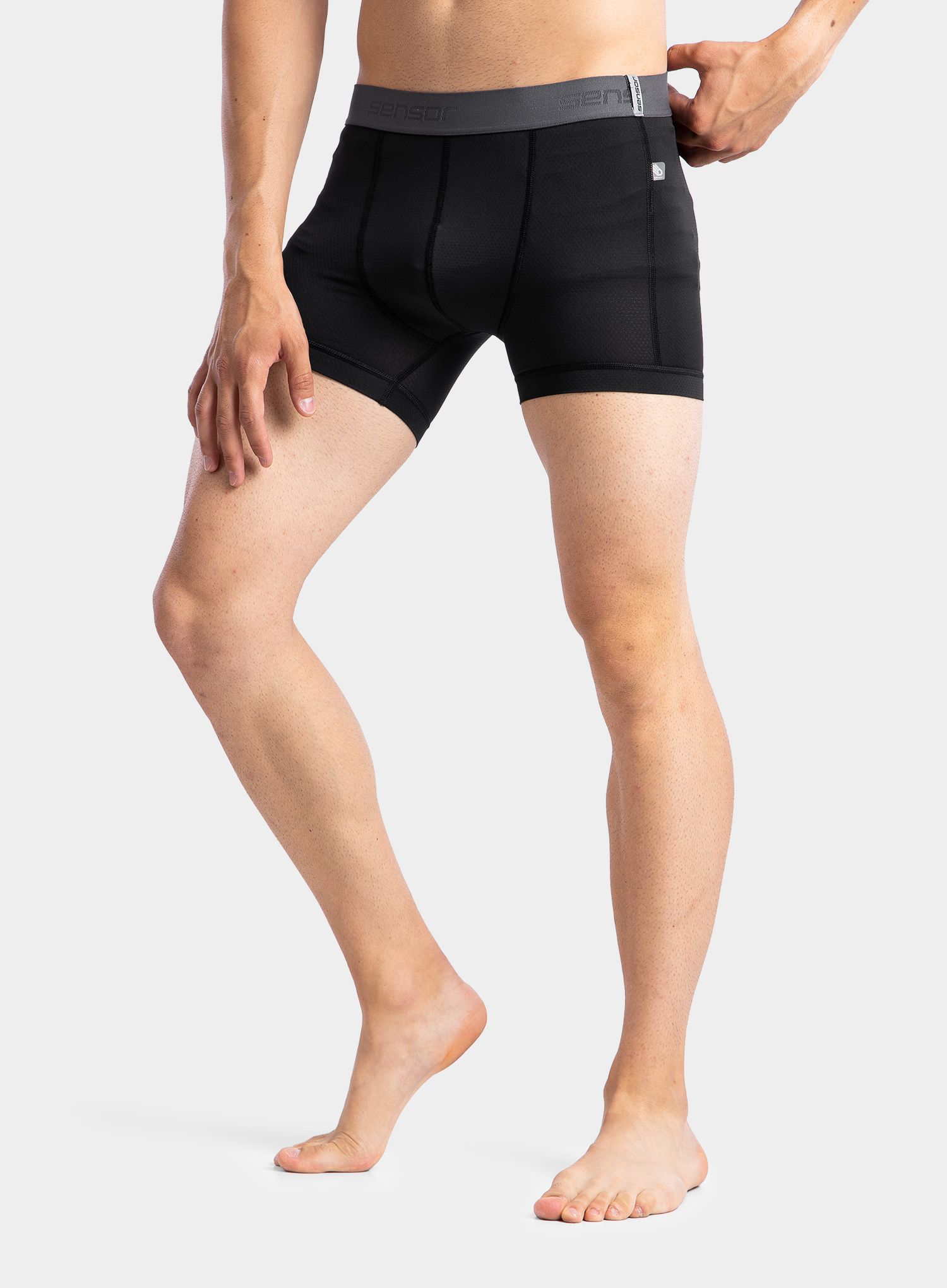 Термоактивни боксерки Sensor Coolmax Tech Boxers - black