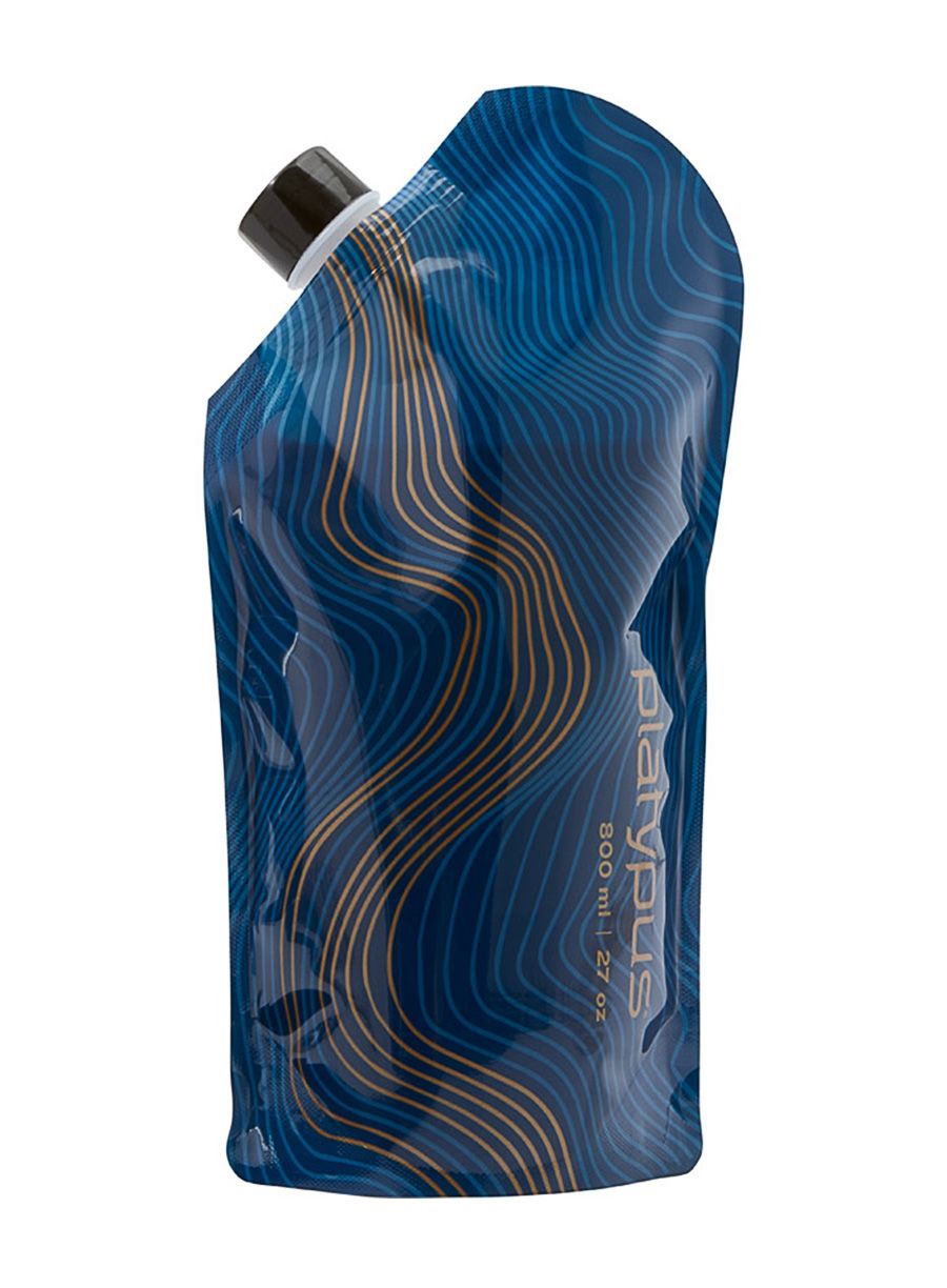 Туристическа бутилка Platypus Platy Wine Preserve 0,8 L - royal blue