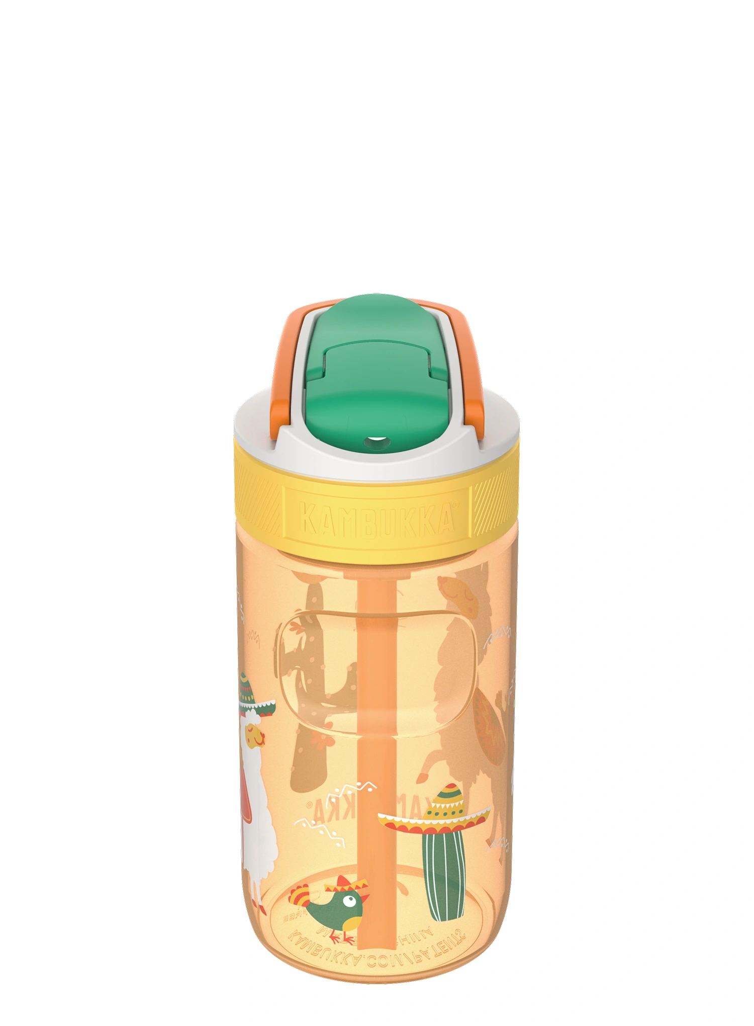 Детска бутилка за вода Kambukka Lagoon 400 ml - mexican parade