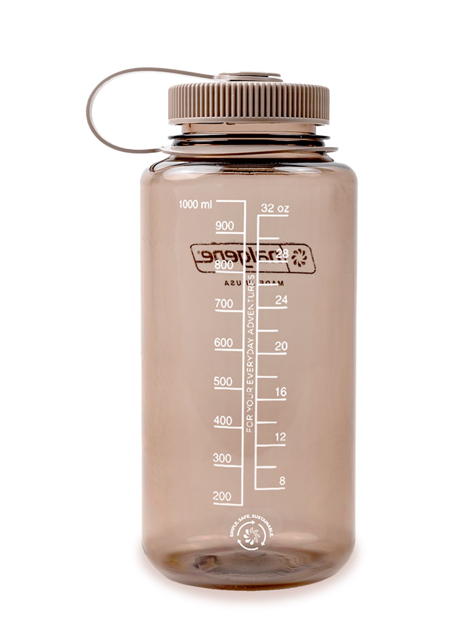 Бутилка Nalgene Sustain Wide Mouth 32 oz (946 ml) - mocha