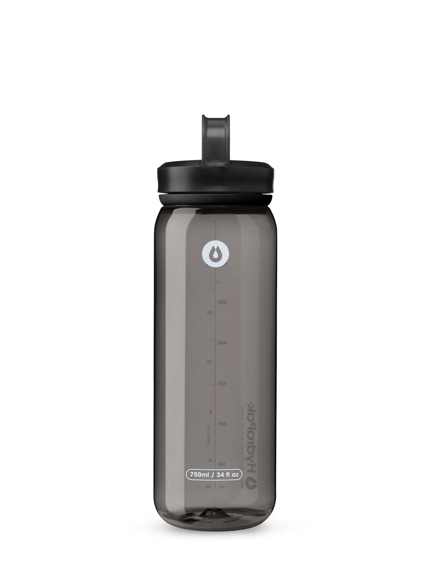 Туристическа бутилка HydraPak Recon Clip & Carry 750 ml - charcoal grey