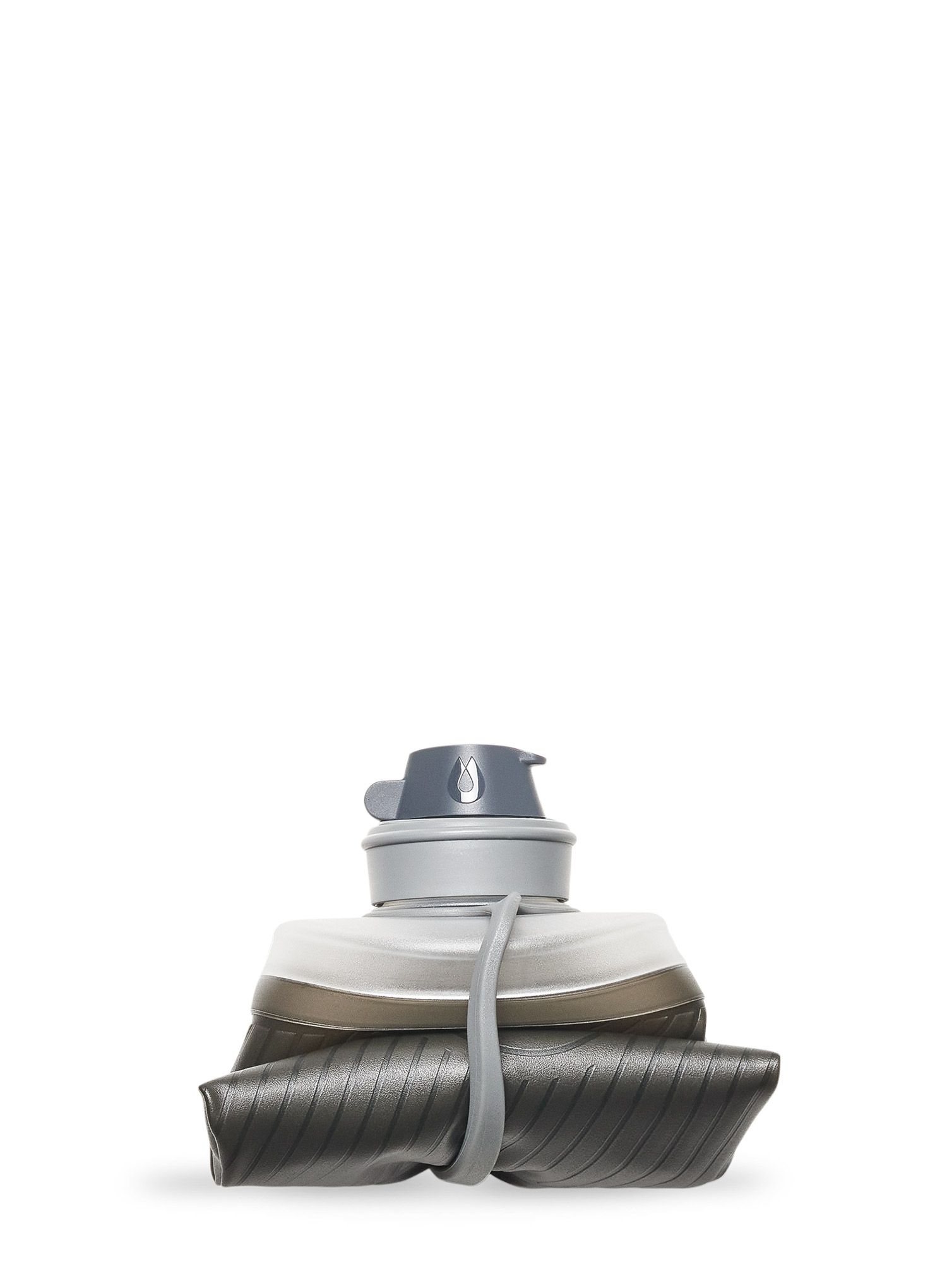 Туристическа бутилка HydraPak Flux Bottle 1L - mammoth grey