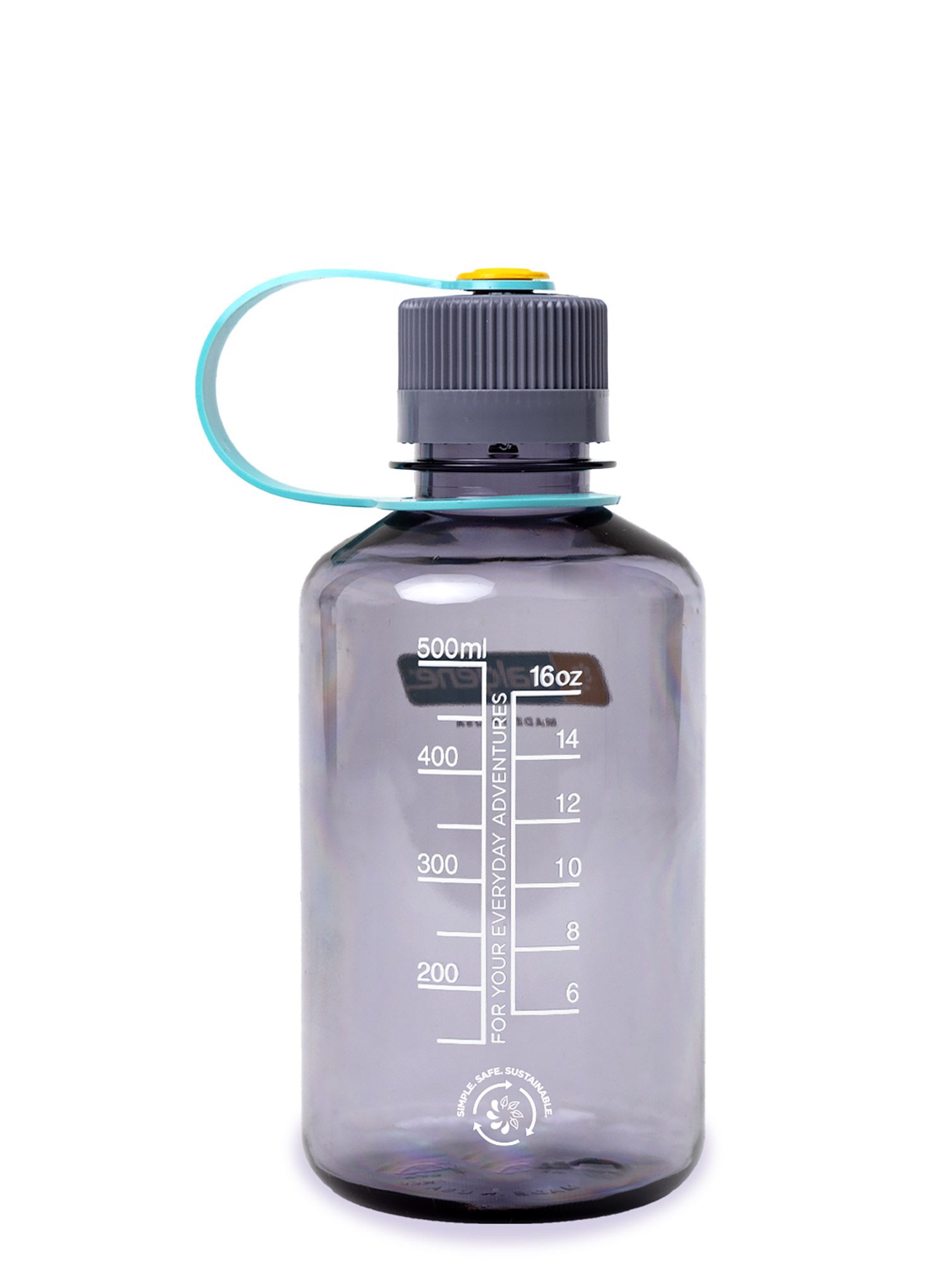 Туристическа бутилка Nalgene Sustain Narrow Mouth 16 oz (473 ml) - aubergine