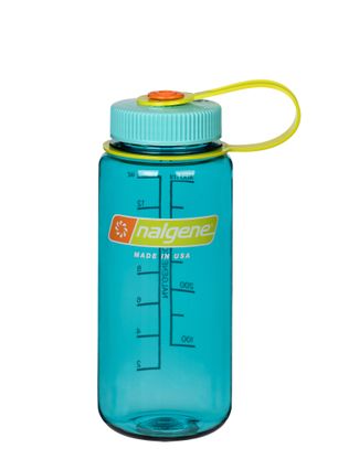 Туристическа бутилка Nalgene Sustain Wide Mouth 16 oz (473 ml) - cerulean