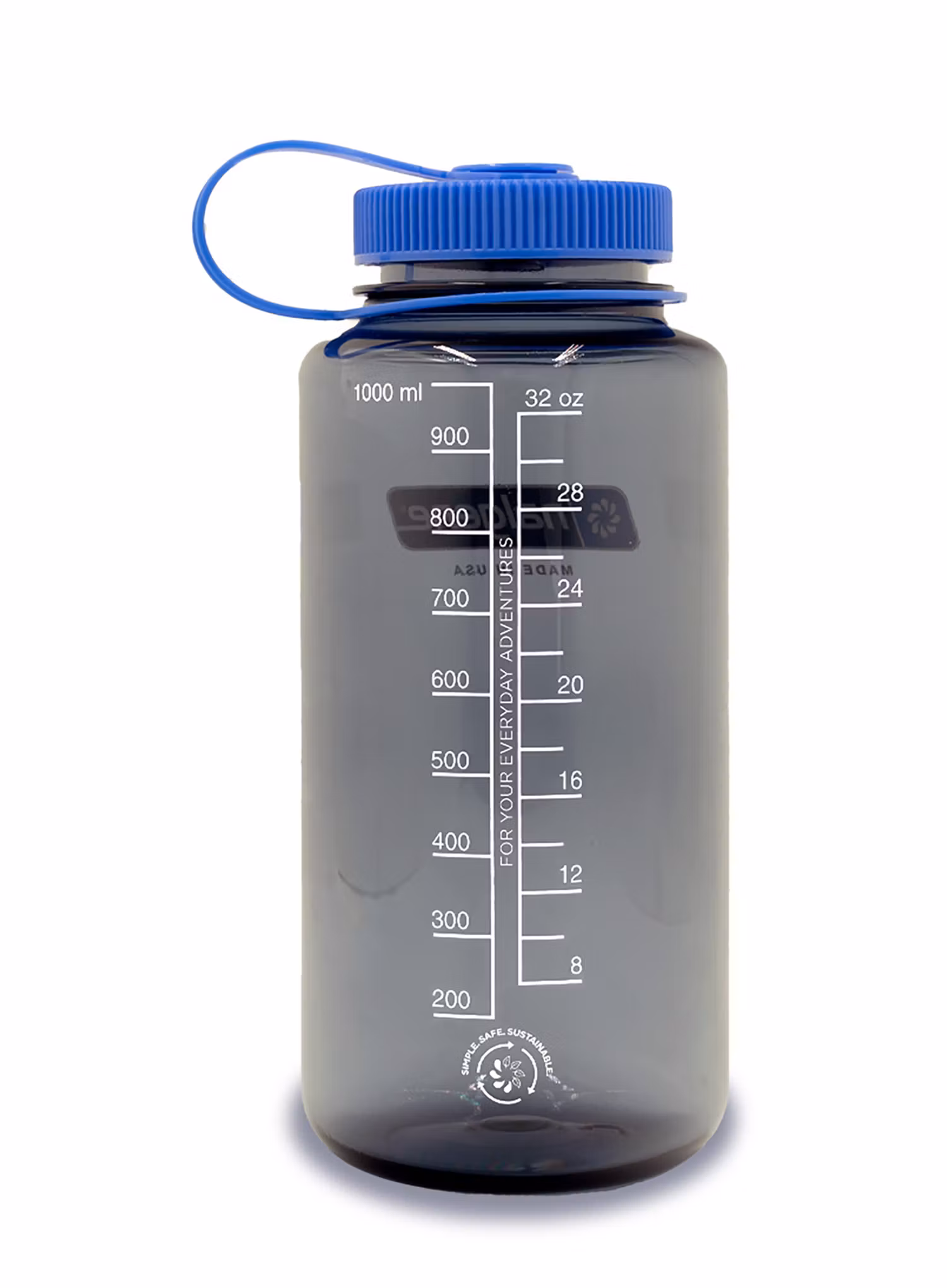 Туристическа бутилка Nalgene Sustain Wide Mouth 32 oz (946 ml) - gray