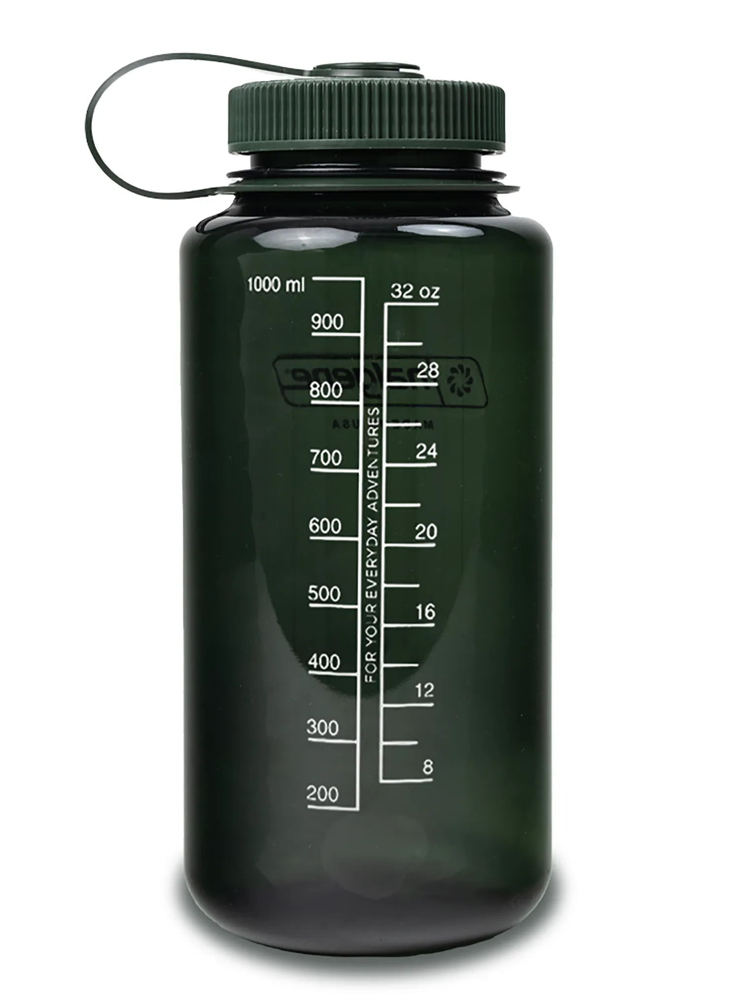Туристическа бутилка Nalgene Sustain Wide Mouth 32 oz (946 ml) - monochrome jade