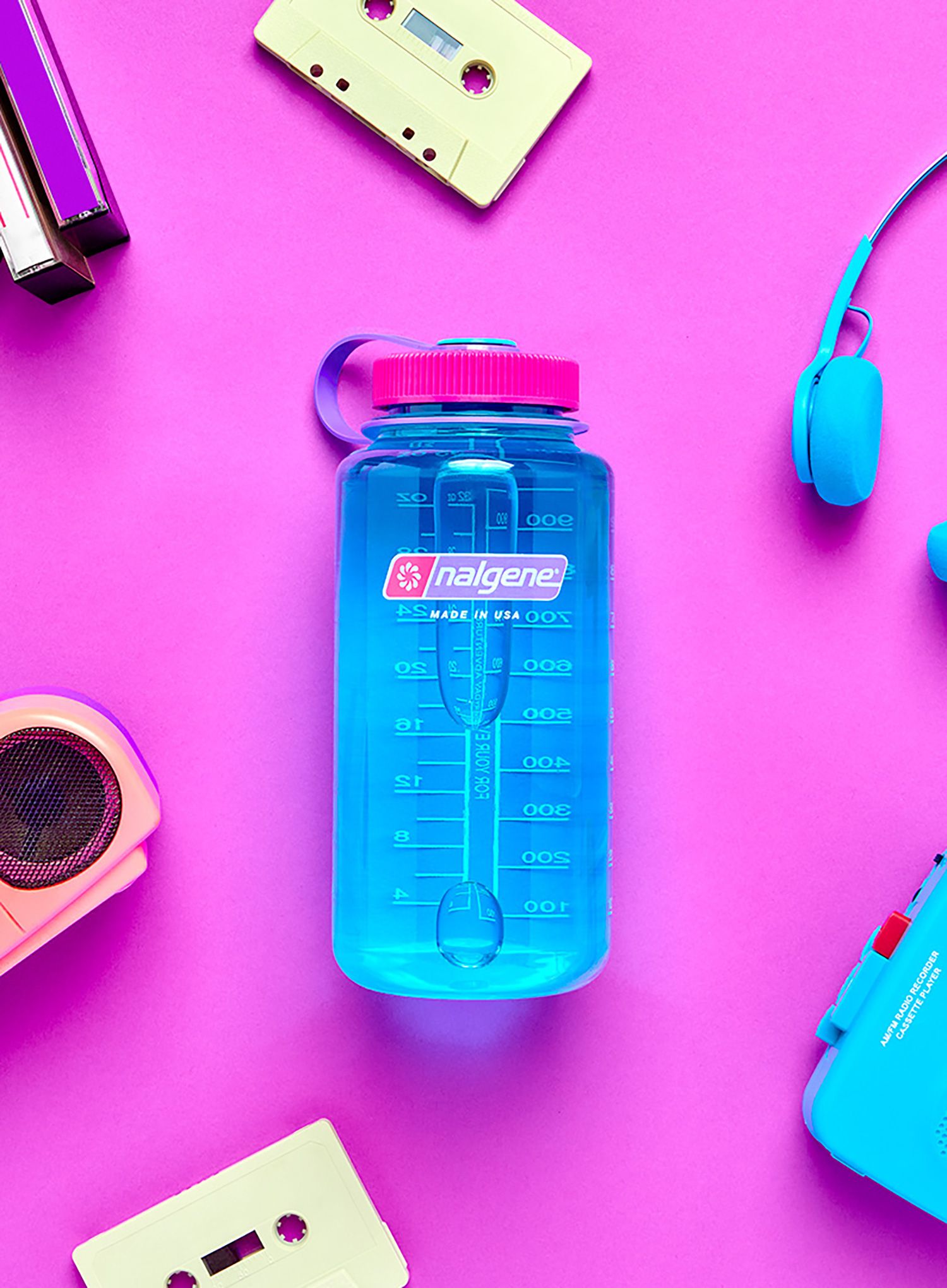Туристическа бутилка Nalgene Sustain Wide Mouth 32 oz (946 ml) - surfer