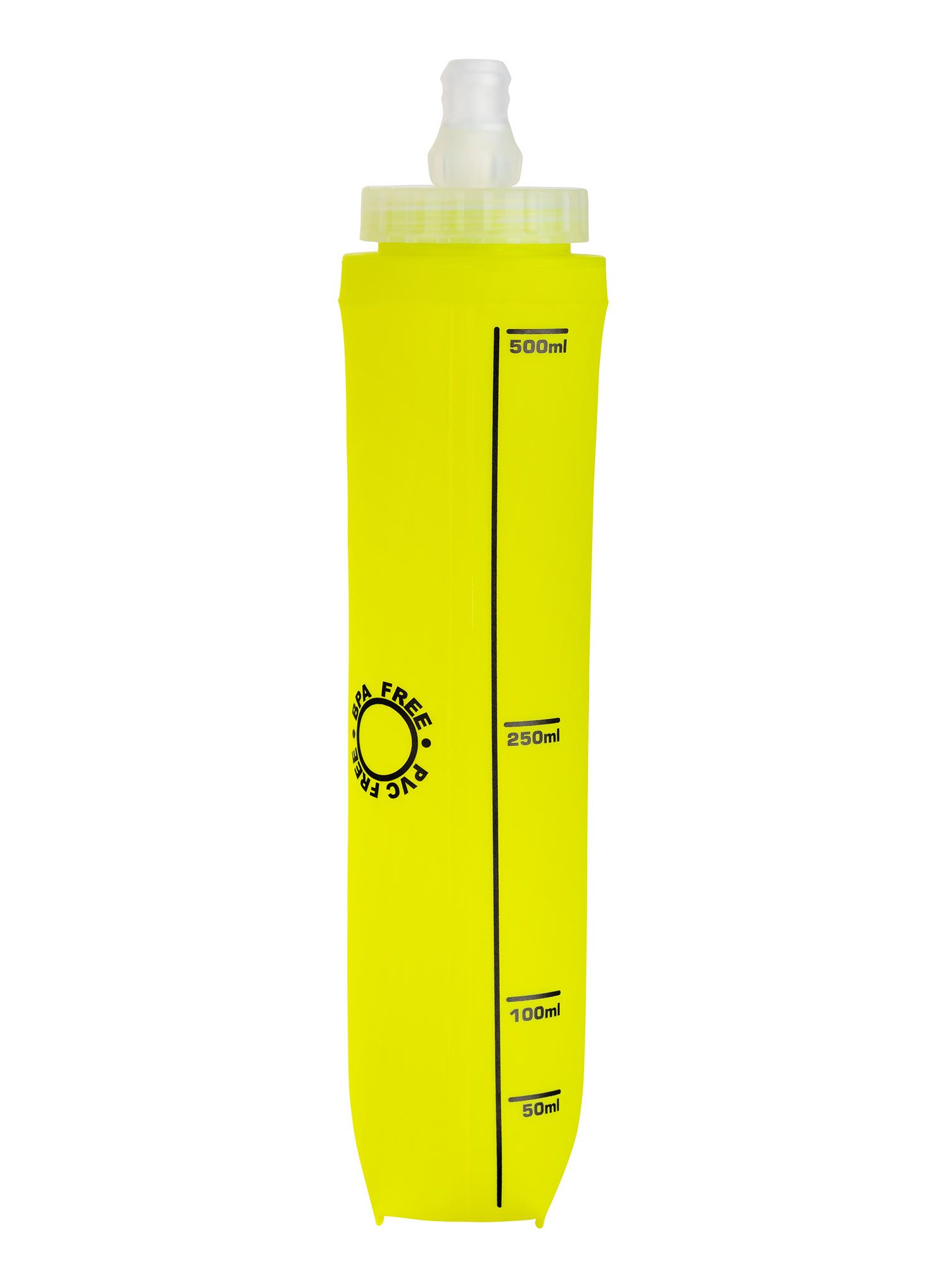 Мека бутилка за бягане Dynafit Flask 500 ml - fluo yellow/black