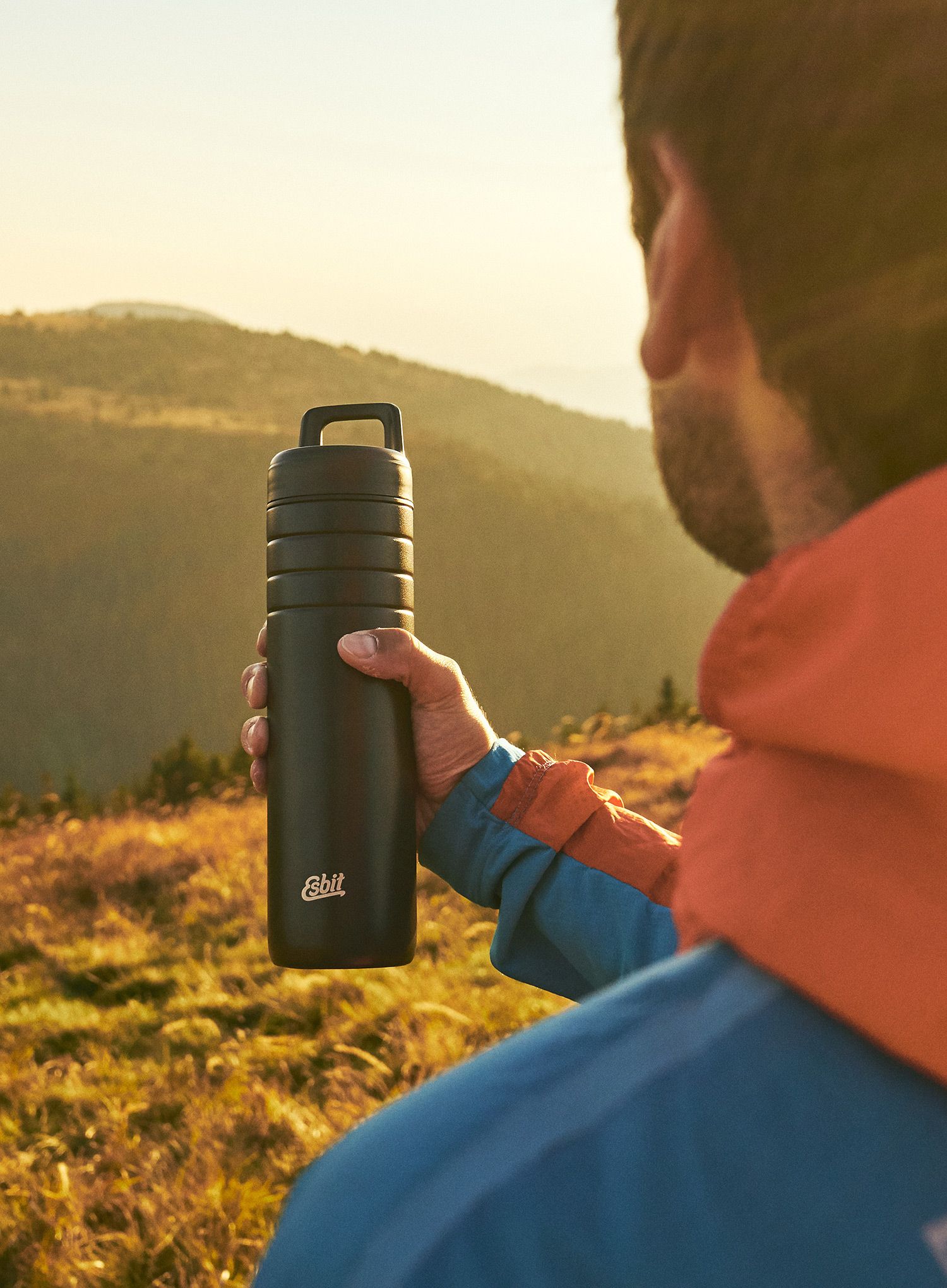 Термобутилка Esbit Majoris Wide Mouth Flask Daypack 0,7L - black