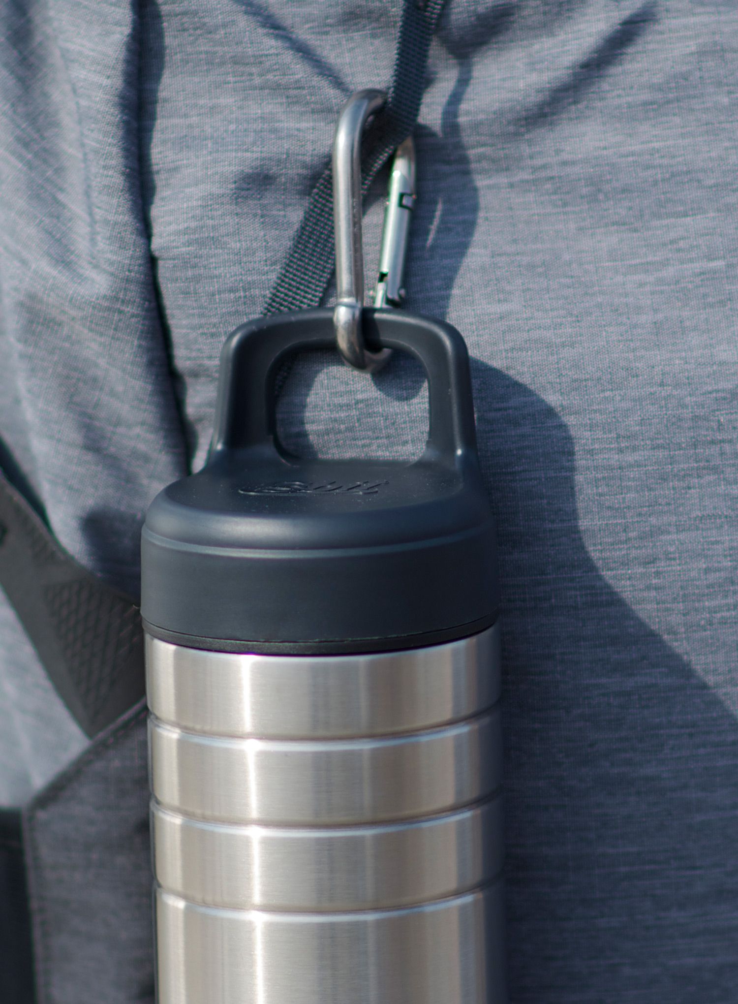 Туристическа бутилка Esbit Majoris Wide Mouth Flask Daypack 0,7L - steel