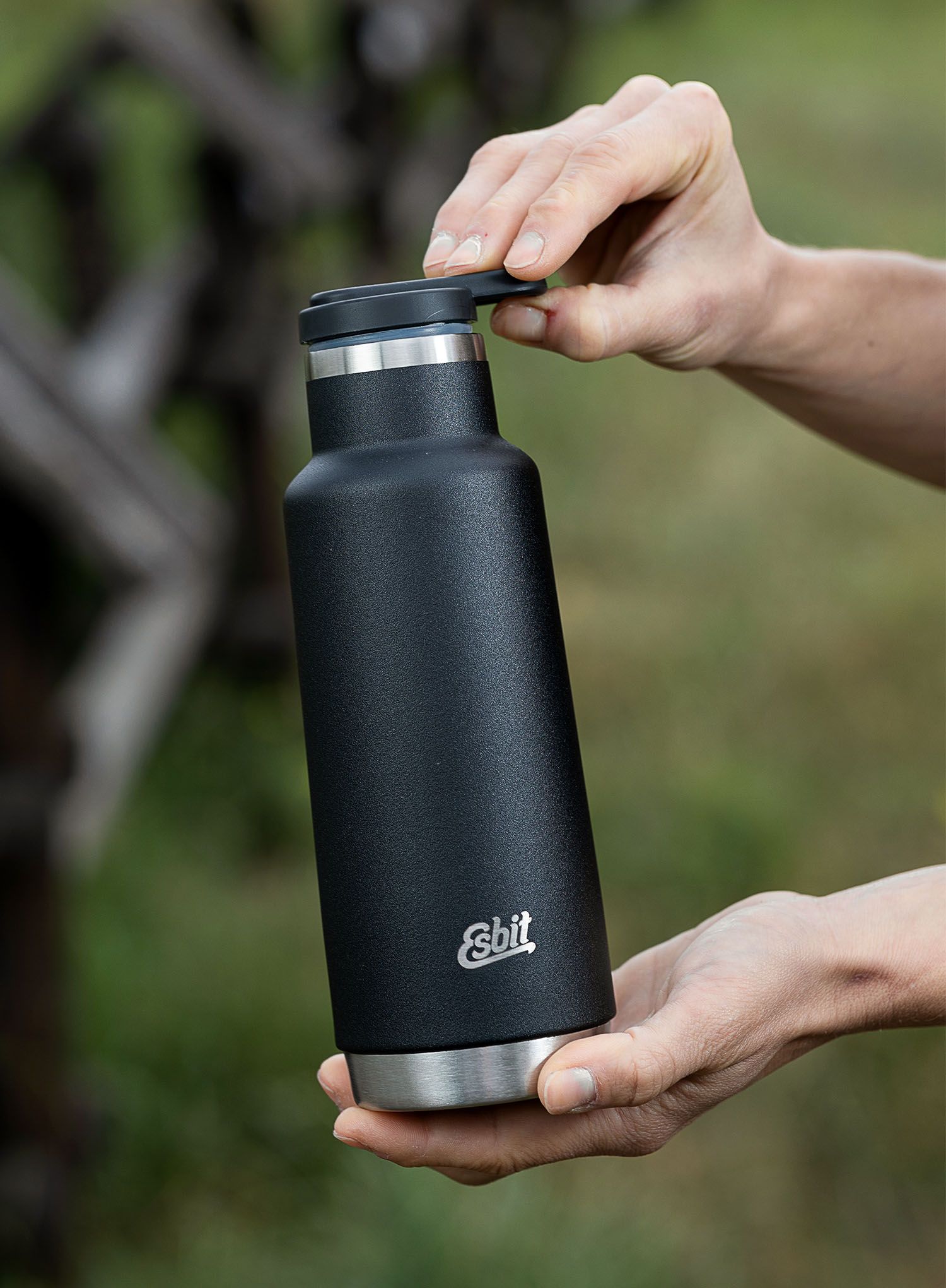 Термобутилка Esbit Pictor Insulated Bottle Standard 550 ml - black