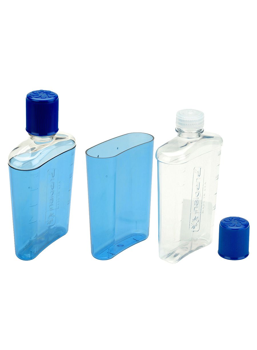 Туристическа бутилка Nalgene Flask 0,3 l - blue