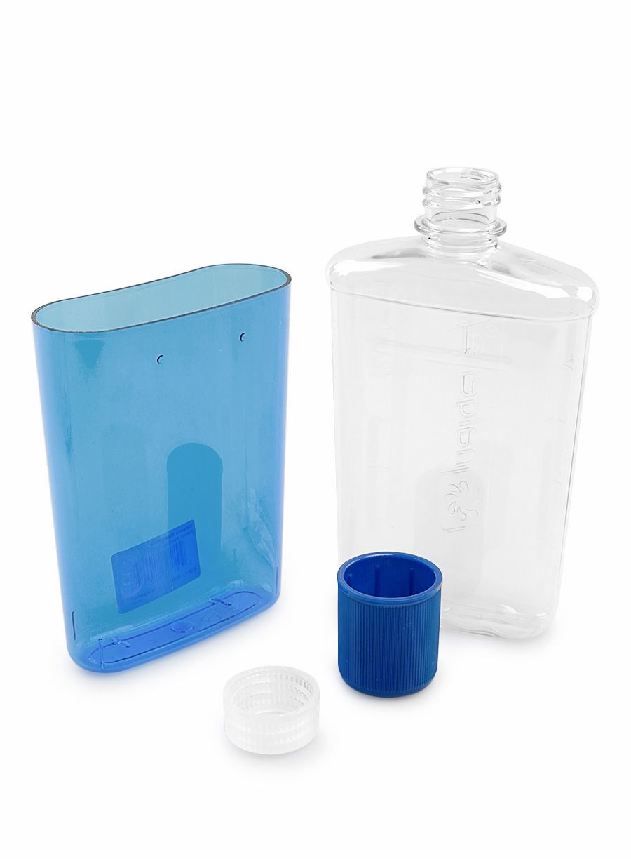 Туристическа бутилка Nalgene Flask 0,3 l - blue