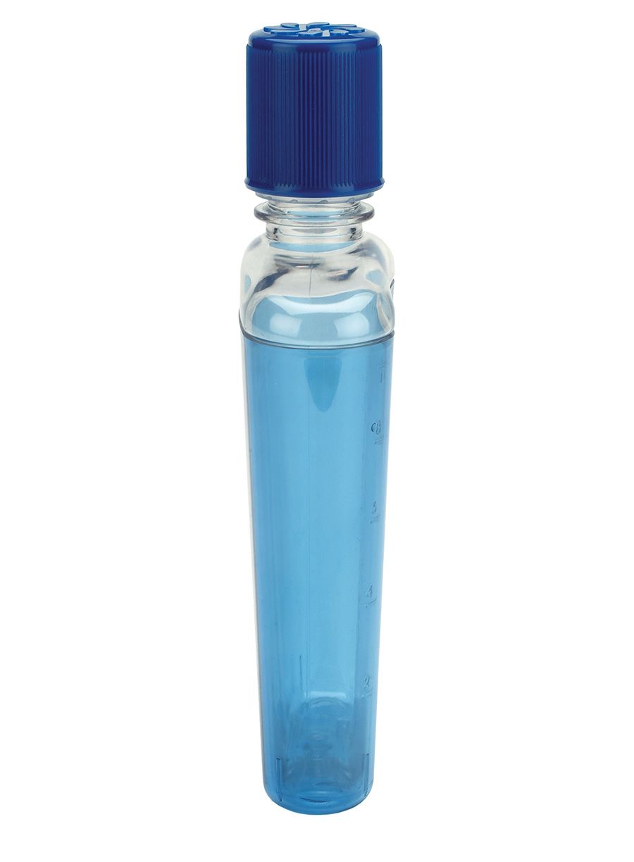 Туристическа бутилка Nalgene Flask 0,3 l - blue