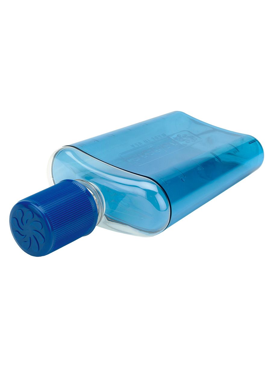 Туристическа бутилка Nalgene Flask 0,3 l - blue