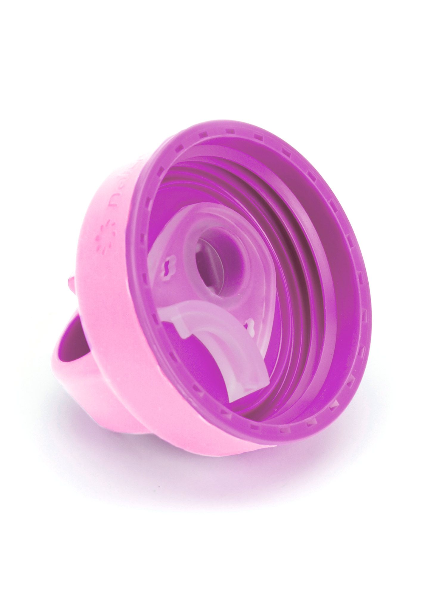 Детска бутилка за вода Nalgene Grip-n-Gulp 12 oz (350 ml) - pink elephant