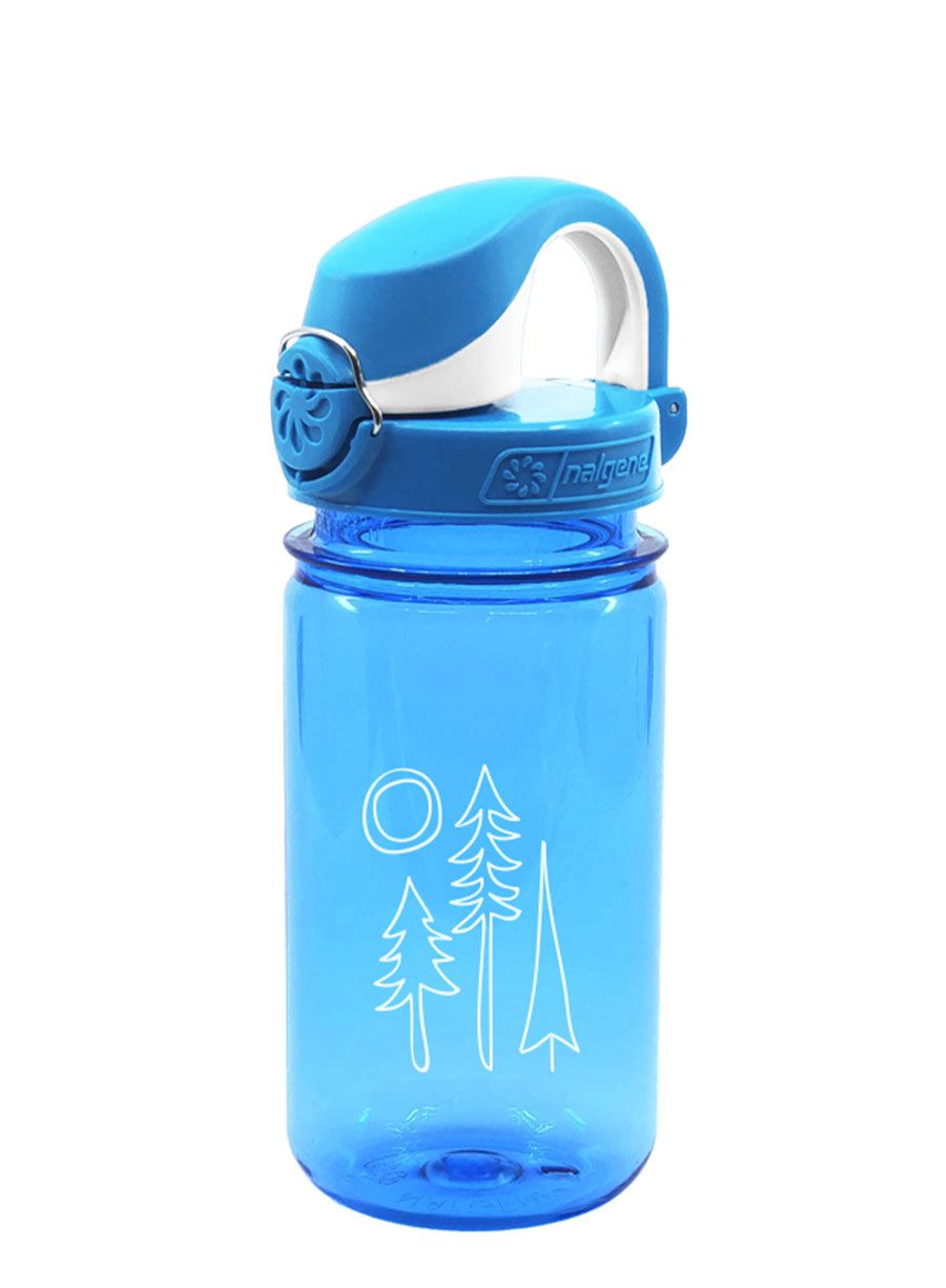 Детска бутилка за вода Nalgene On The Fly Kids 12 oz (350 ml) - blue forest