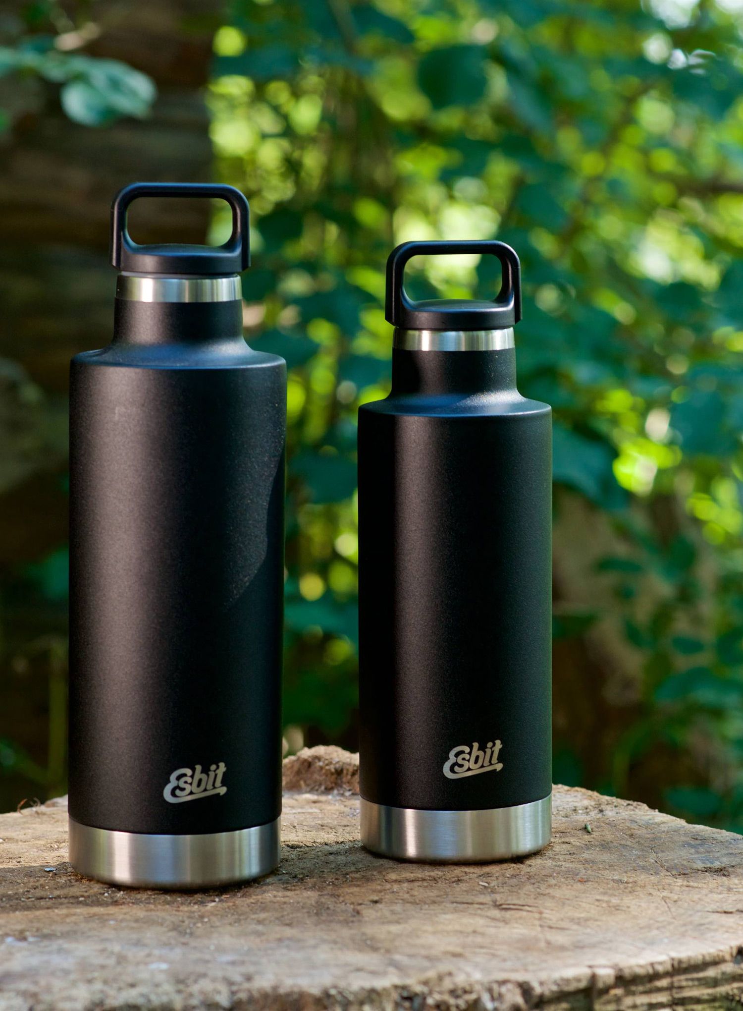 Термобутилка Esbit Sculptor Insulated Bottle 750ml - black