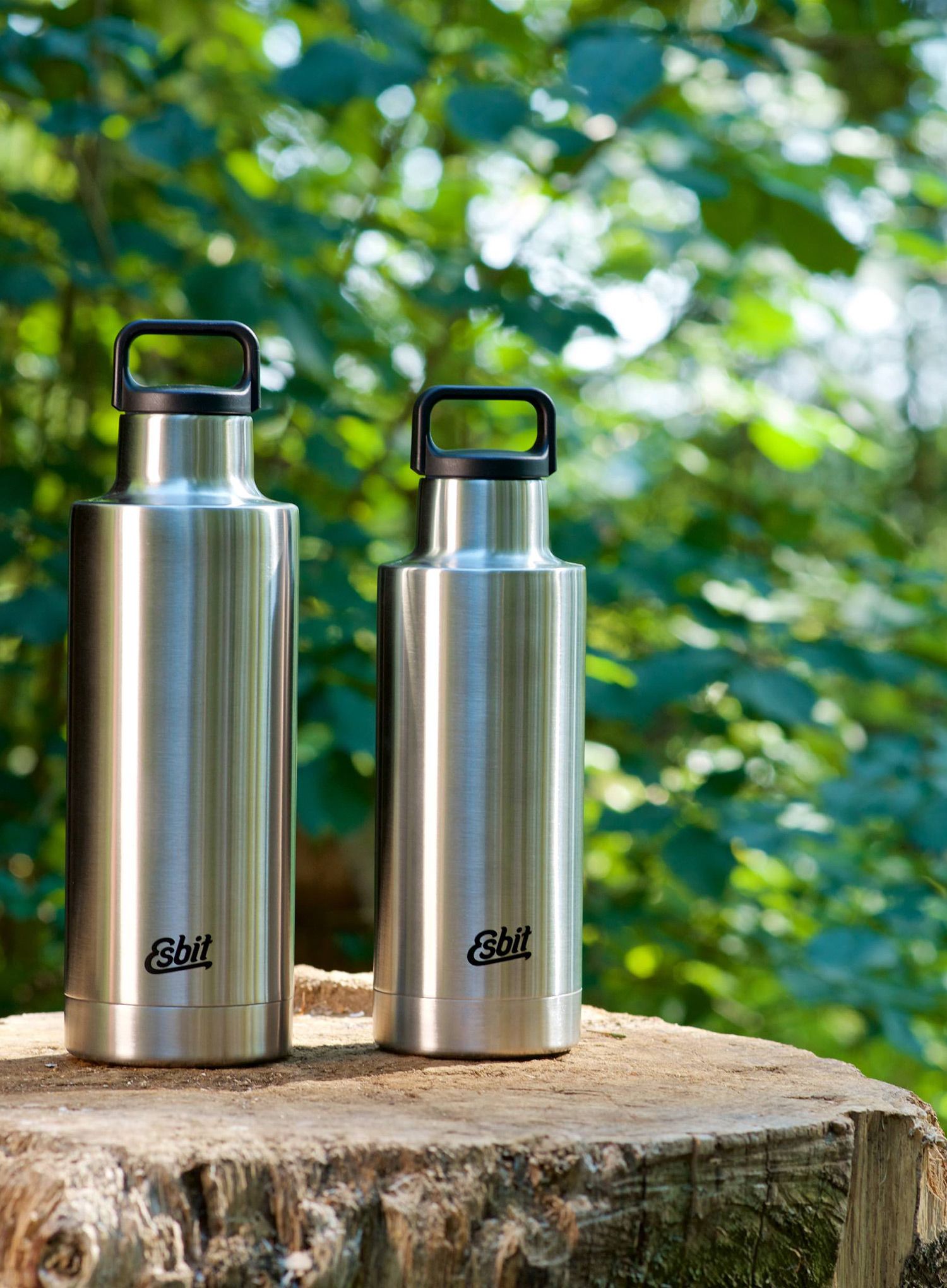 Термобутилка Esbit Sculptor Insulated Bottle 750ml - steel
