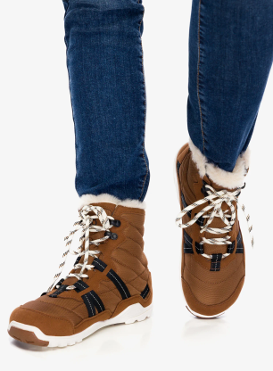 Дамски обувки Xero Shoes Alpine - rubber brown/eggshell