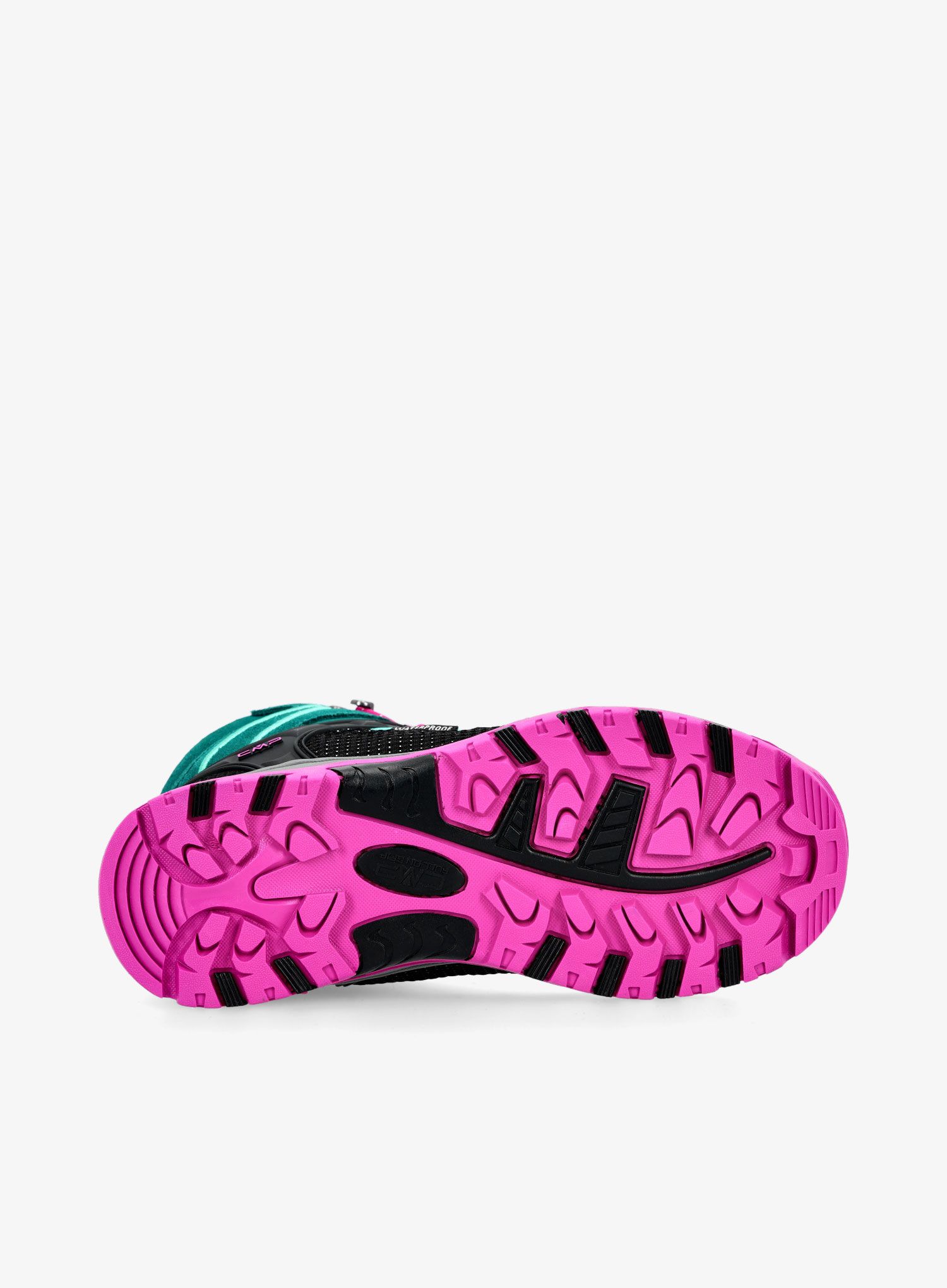 Обувки за момичета CMP Kids Rigel Mid Trekking Shoe Wp - lake-pink fluo