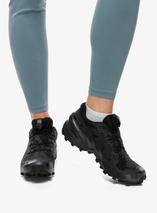 Дамски обувки за бягане Salomon Speedcross 6 GTX - black/phan