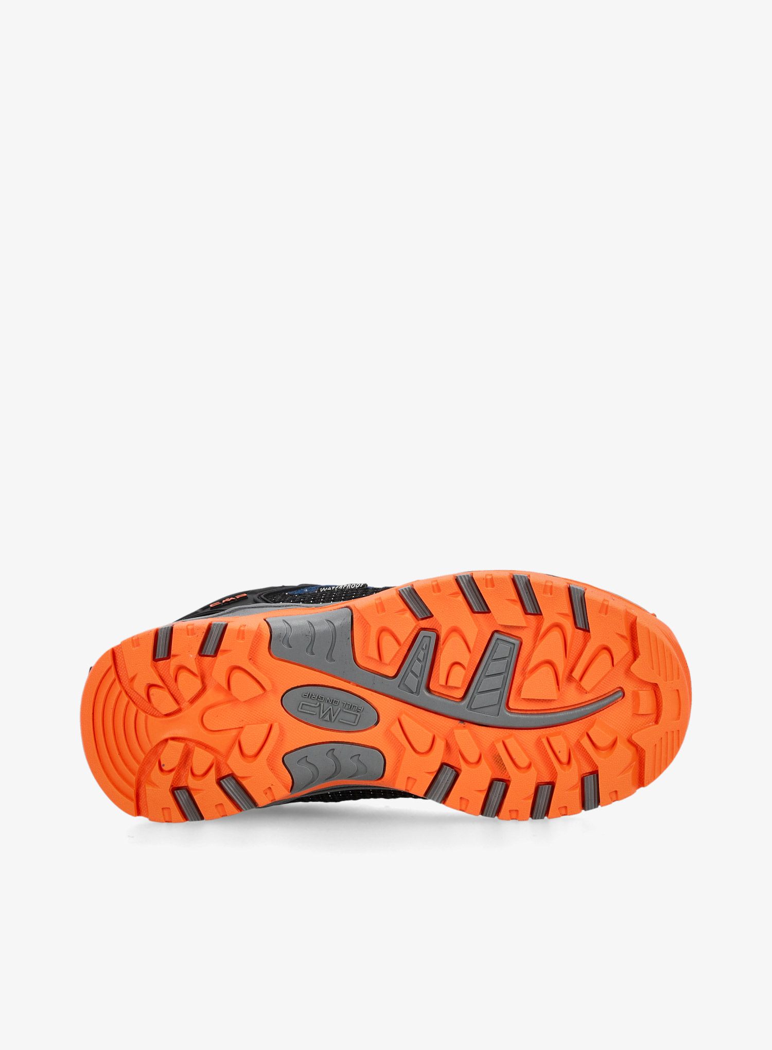 Детски обувки CMP Kids Rigel Low Trekking Shoes WP - b.blue/arancio
