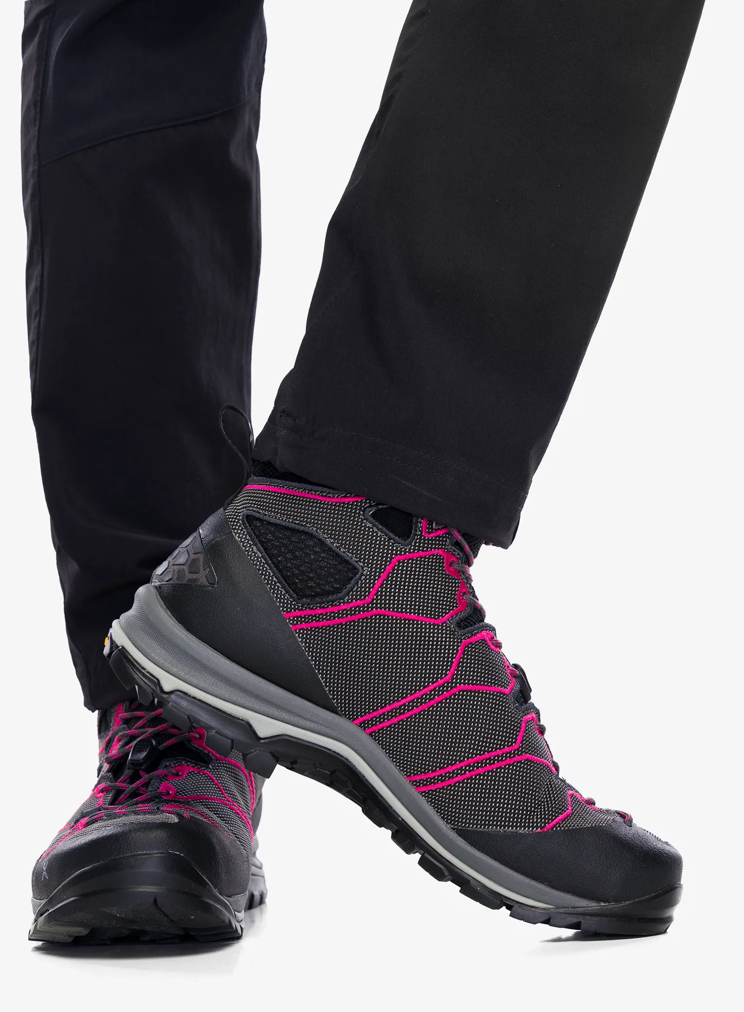 Дамски апроуч обувки Montura Yaru Cross MID GTX - dark grey/sugar rose