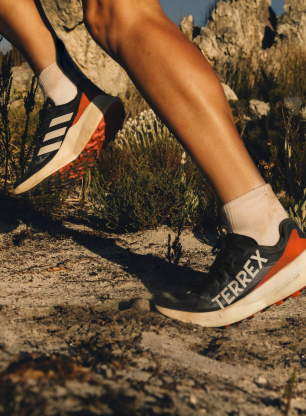 Обувки за планинско бягане adidas TERREX Agravic Speed - core black/grey one/imp orange