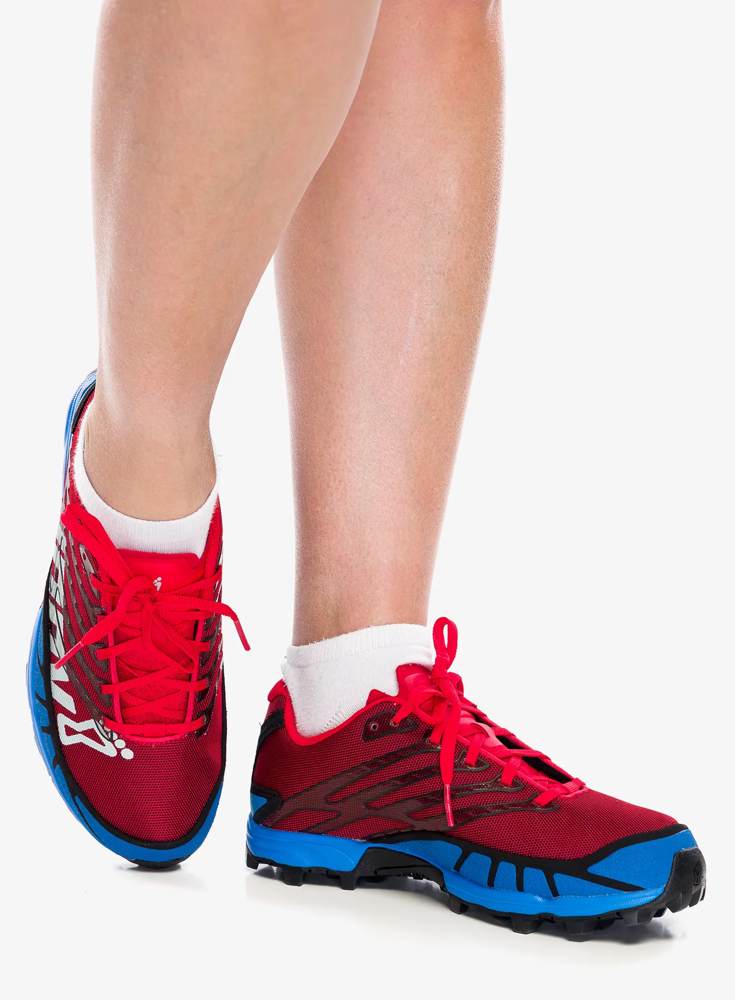Дамски обувки за планинско бягане Inov-8 X-Talon 255 - red/blue