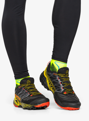 Обувки за планинско бягане La Sportiva Akasha II - black/yellow