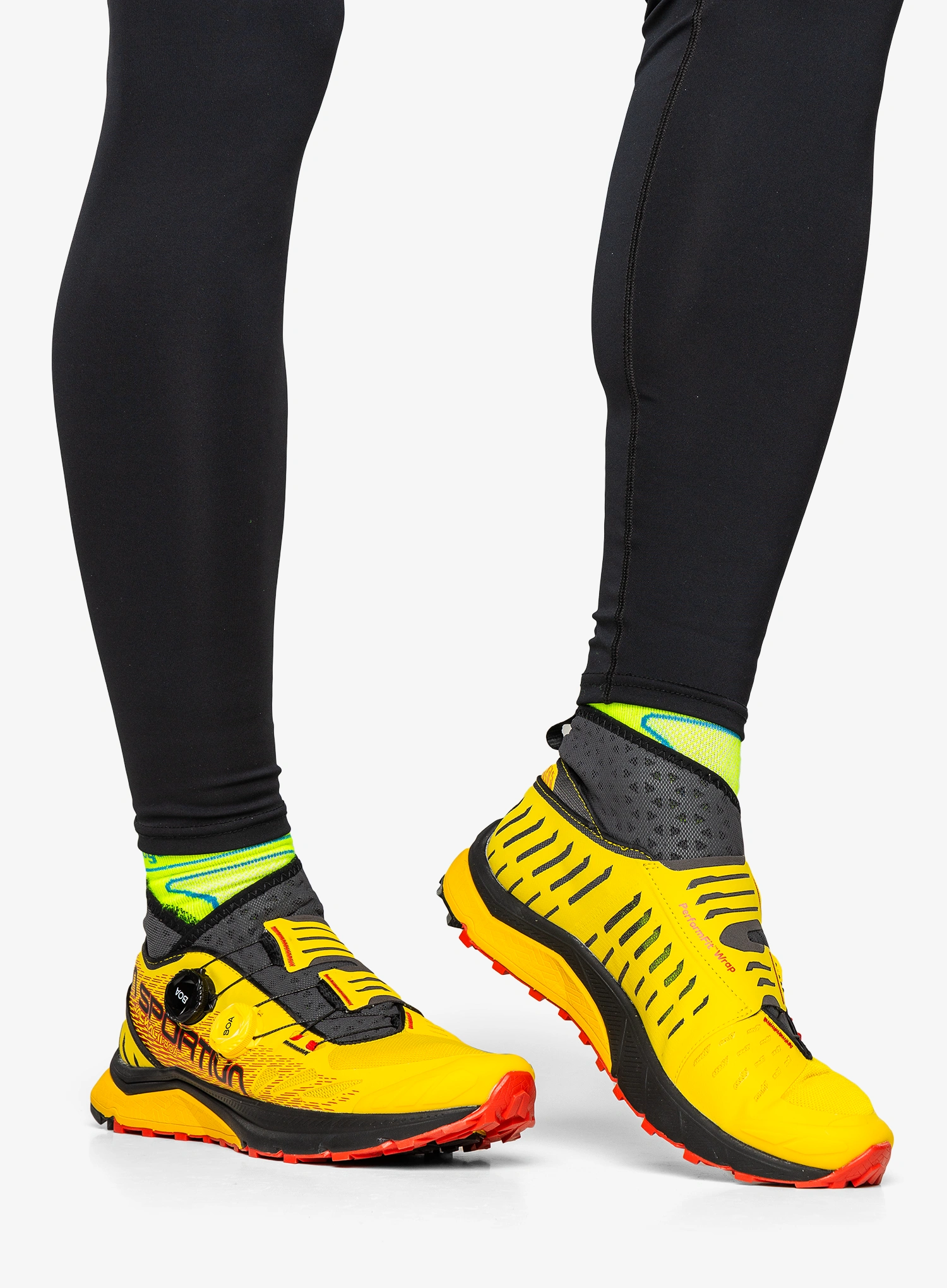 Обувки за планинско бягане La Sportiva Jackal II Boa  - yellow/black