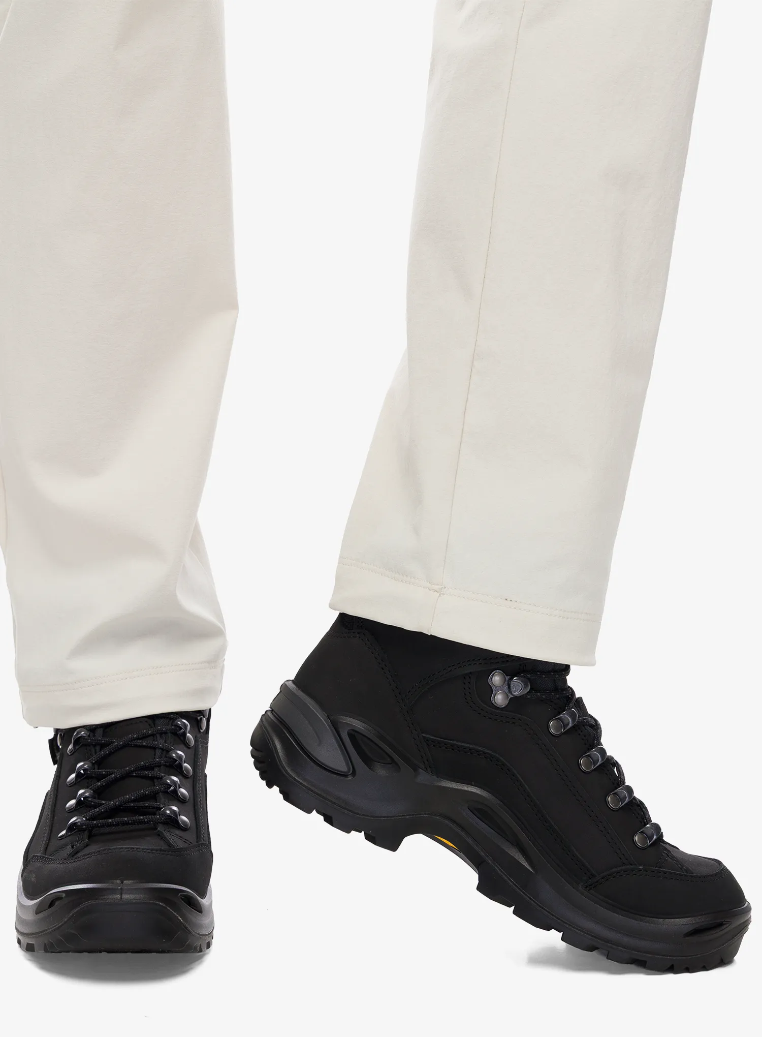 Дамски трекинг обувки Lowa Renegade GTX Mid - deep black/black