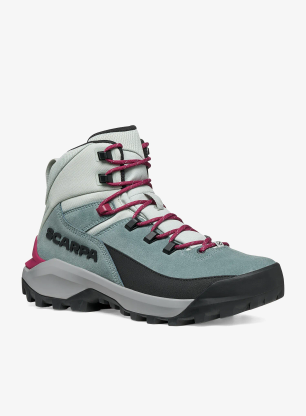 Дамски трекинг обувки Scarpa Mustang Trk GTX - conifer/raspberry