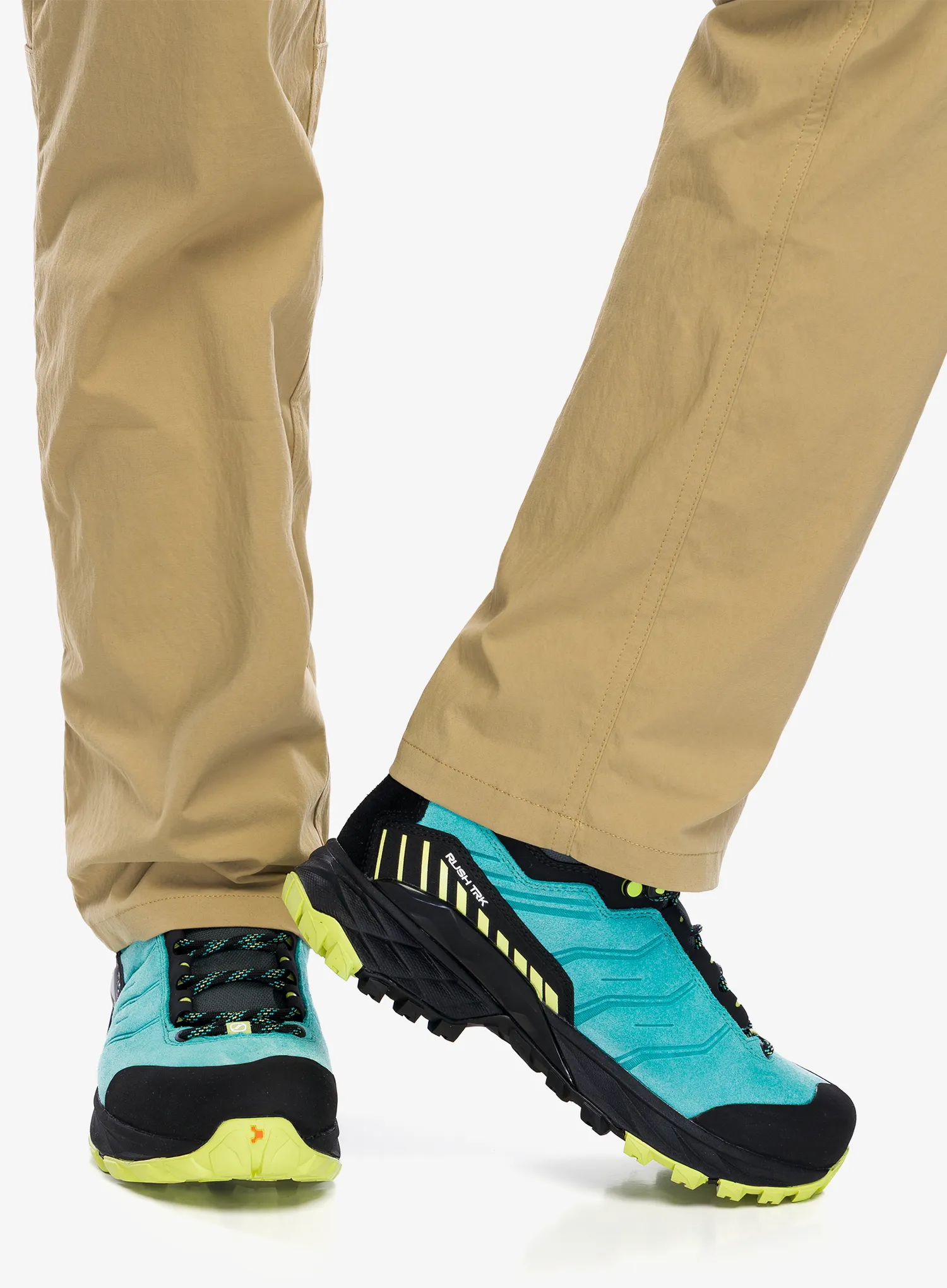 Дамски трекинг обувки Scarpa Rush TRK GTX - sunny lime/ceramic