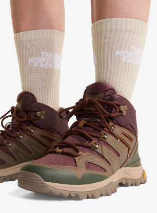 Дамски трекинг обувки високи The North Face Hedgehog Mid GTX - tawny quartz/new taupe