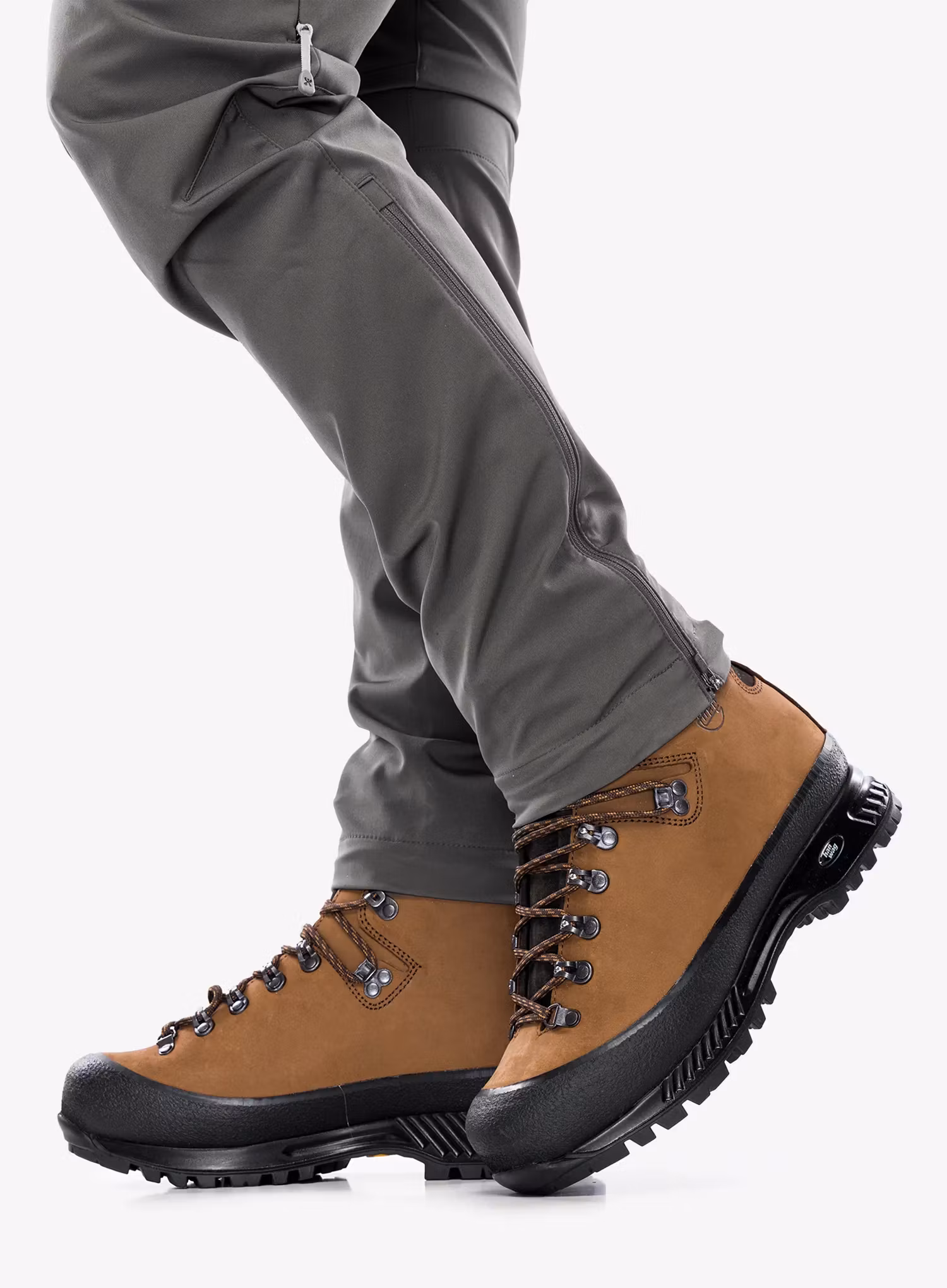 Мъжки трекинг обувки Hanwag Alaska Wide GTX - brown